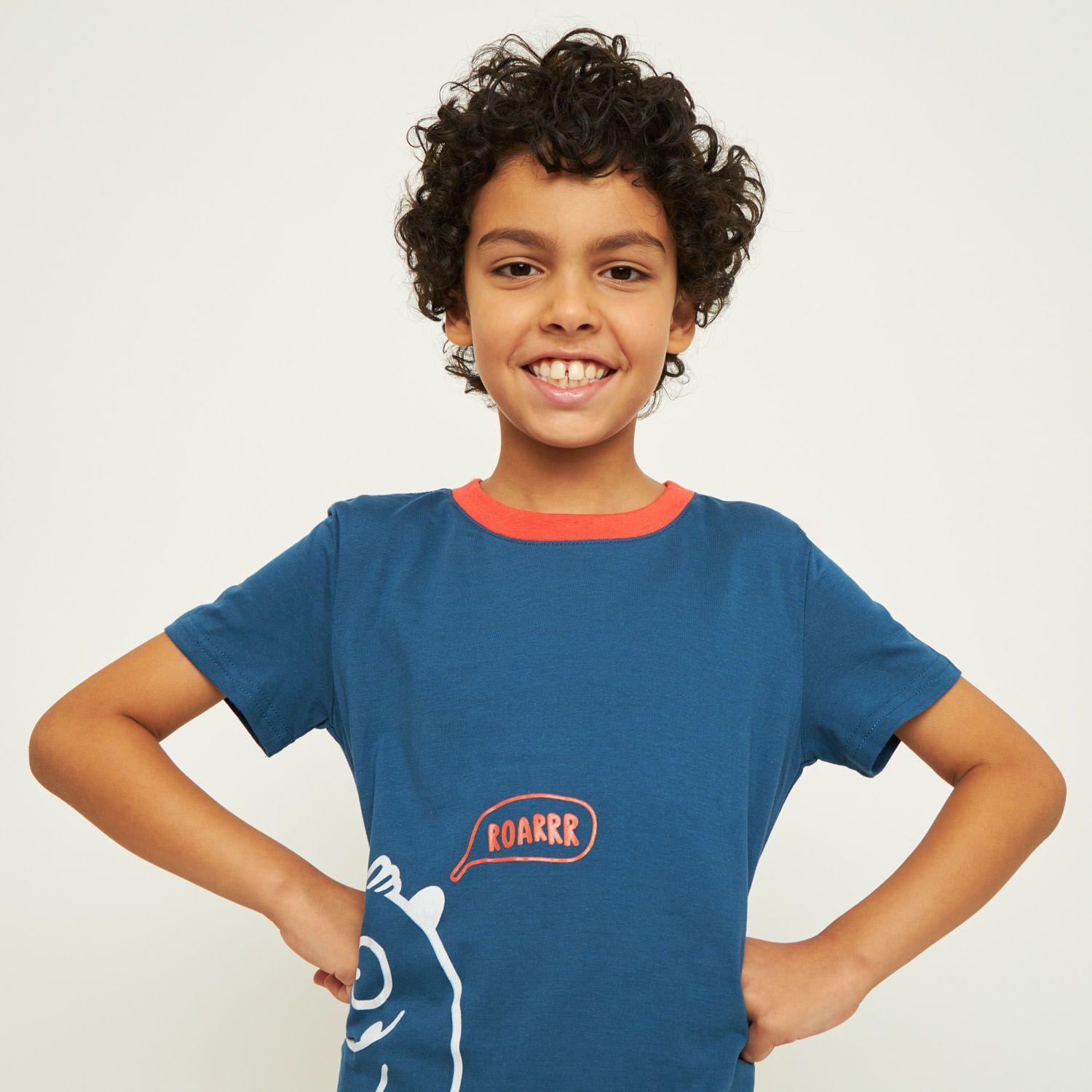 Pijama Corto Algodón Jersey Niño Palmers-3