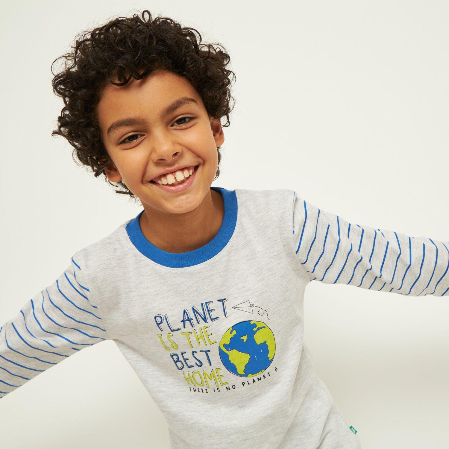 Pijama Largo Algodón Niño Palmers-3