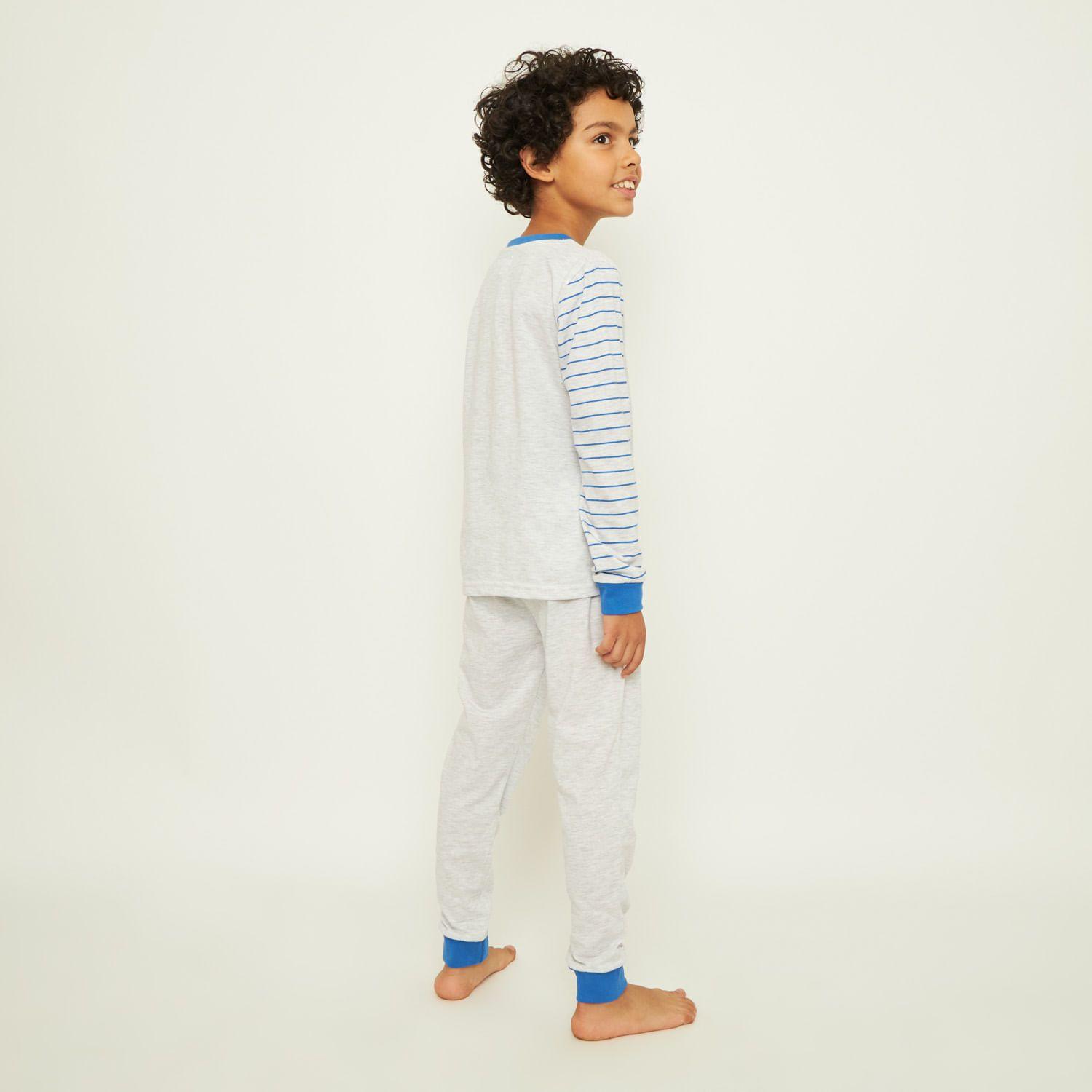 Pijama Largo Algodón Niño Palmers-2