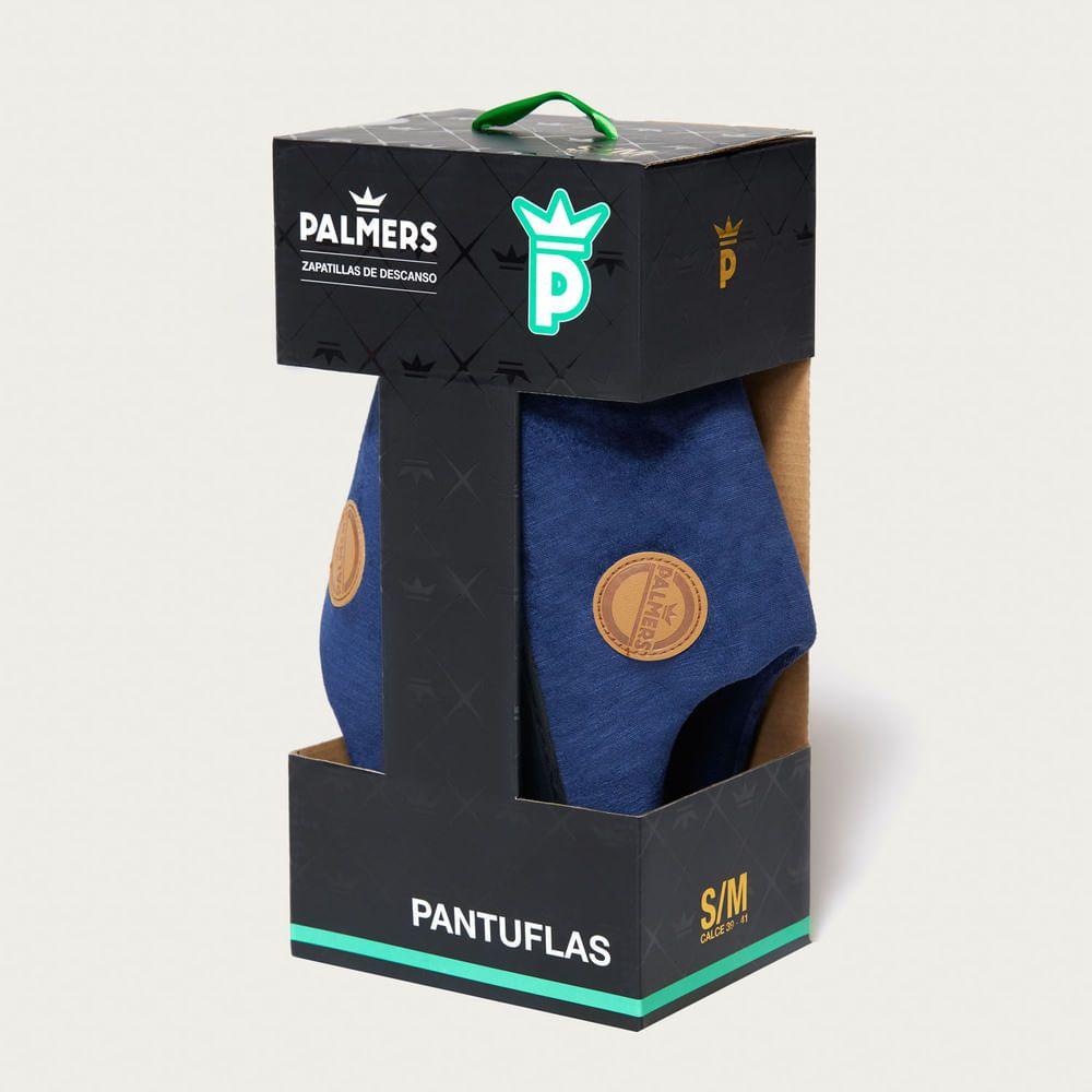Pantuflas Hombre Azul Palmers NP27BAZU-2
