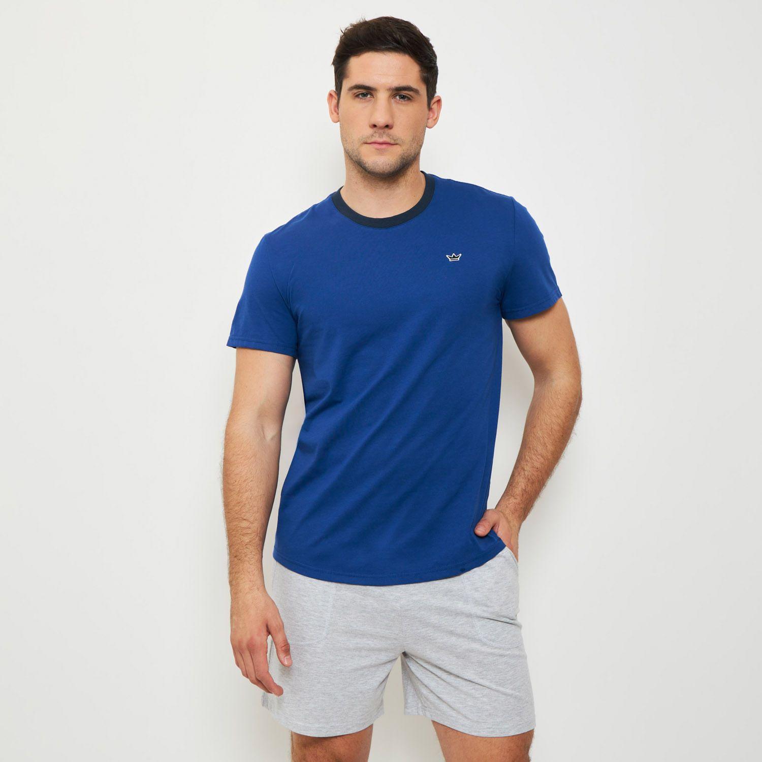 Pijama Hombre Corto Algodón Palmers 8144CAZU-0