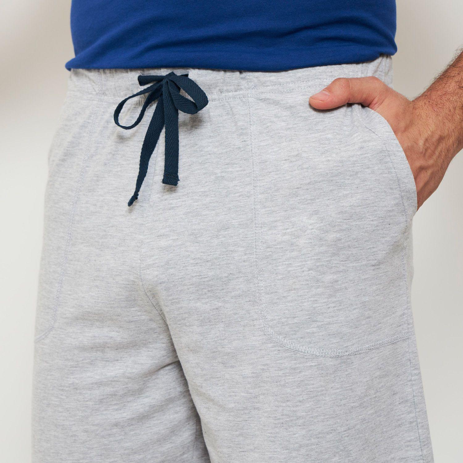 Pijama Hombre Corto Algodón Palmers 8144CAZU-3