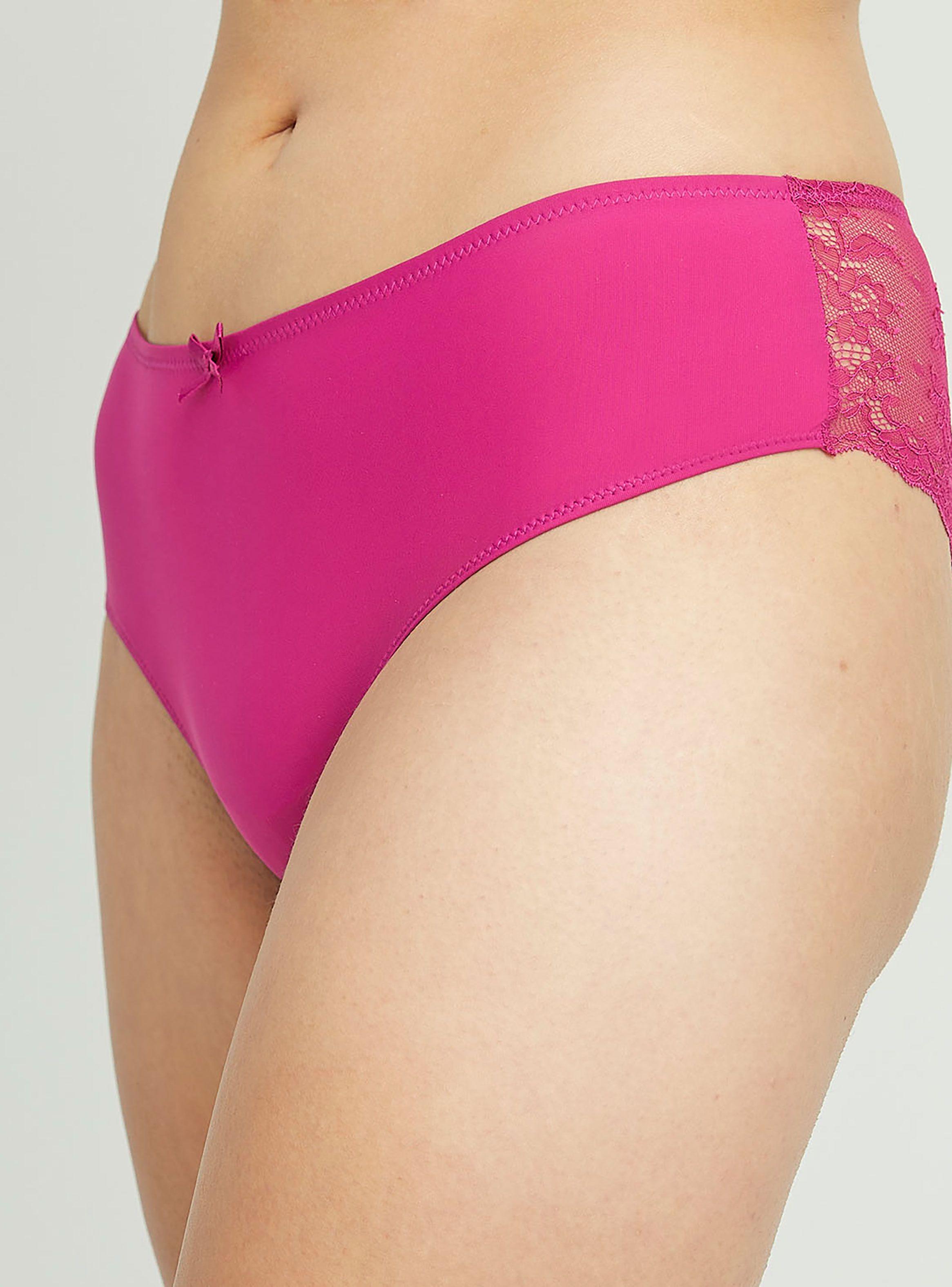 Pantaleta Microfibra Encaje 14300ORQ Palmers-3
