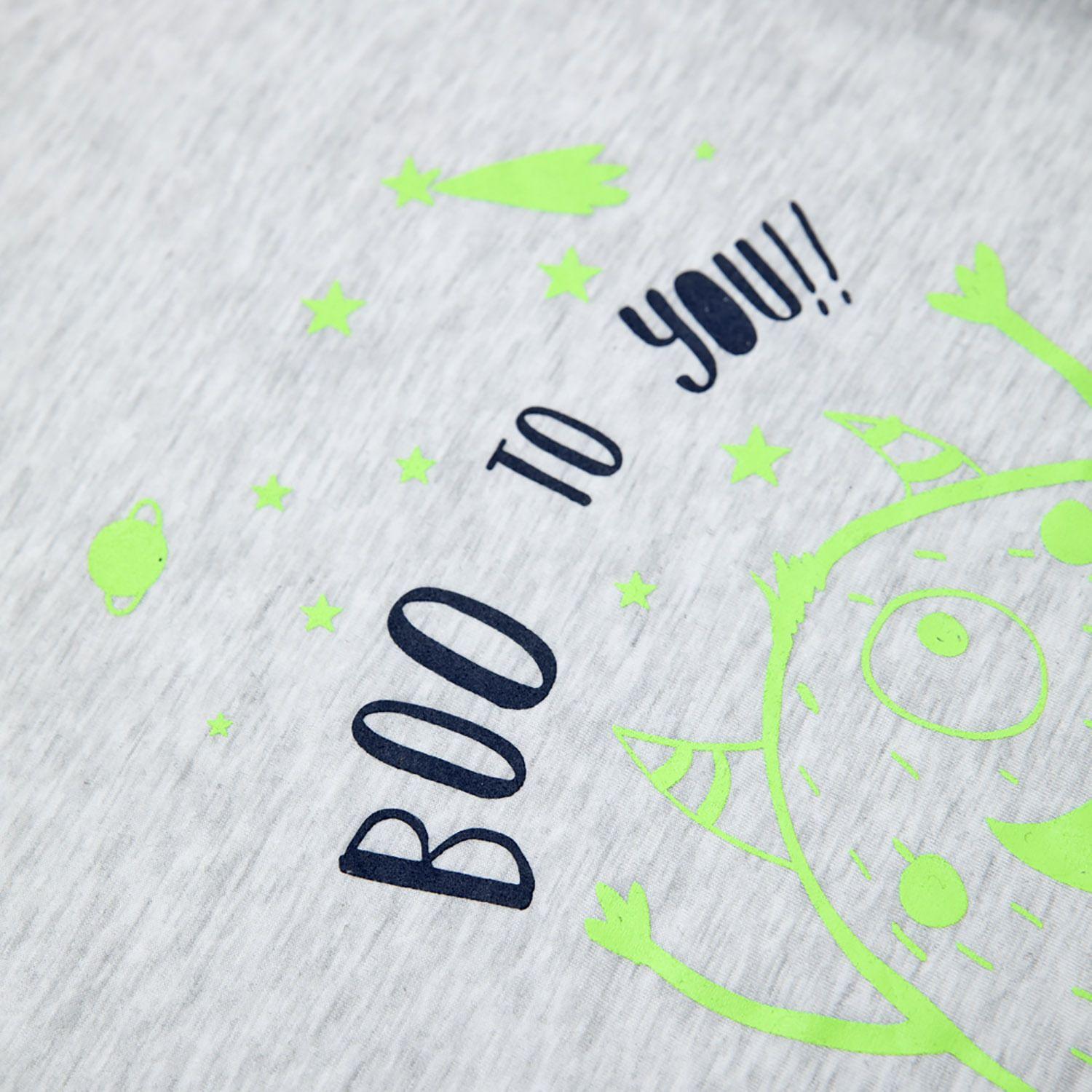 Pijama Niño Corto Algodón Palmers 86213GRI-2