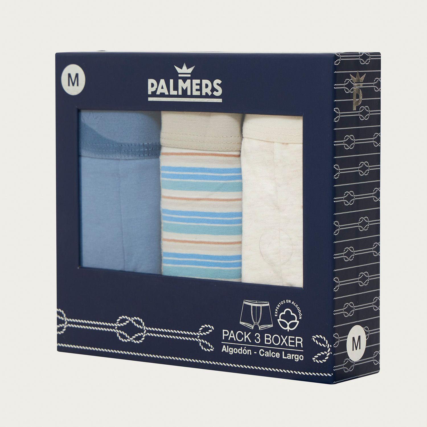 Pack 3 Bóxer Largo Algodón Edicion Limitada Palmers NP43AM97-5