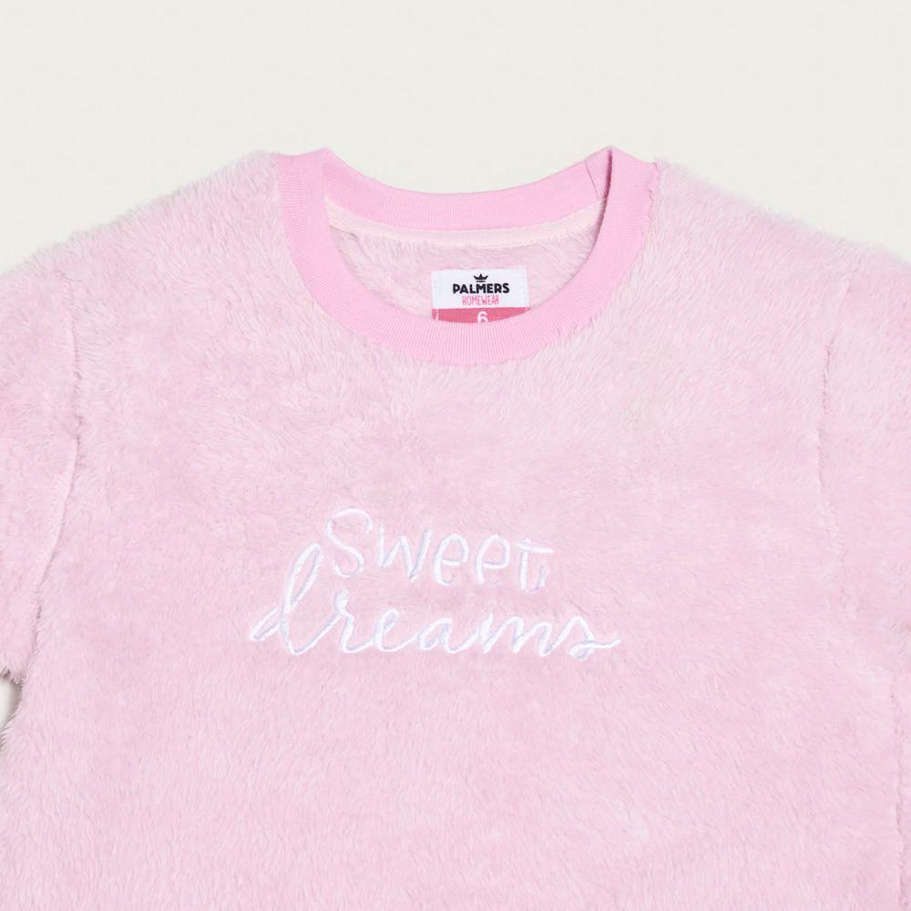 Pijama Niña Largo Micropolar Palmers 67237ROS-3