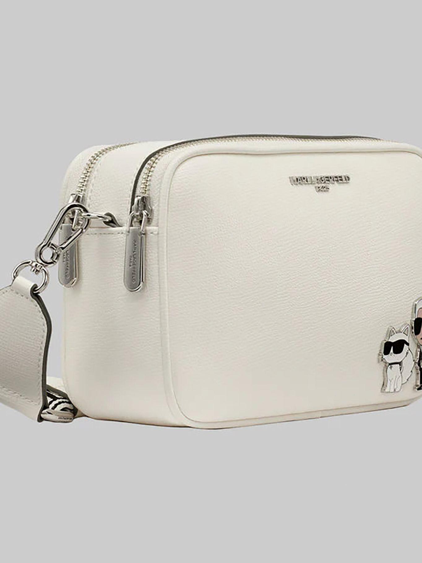 Cartera cruzada - Maybelle Crema Karl Lagerfeld-1