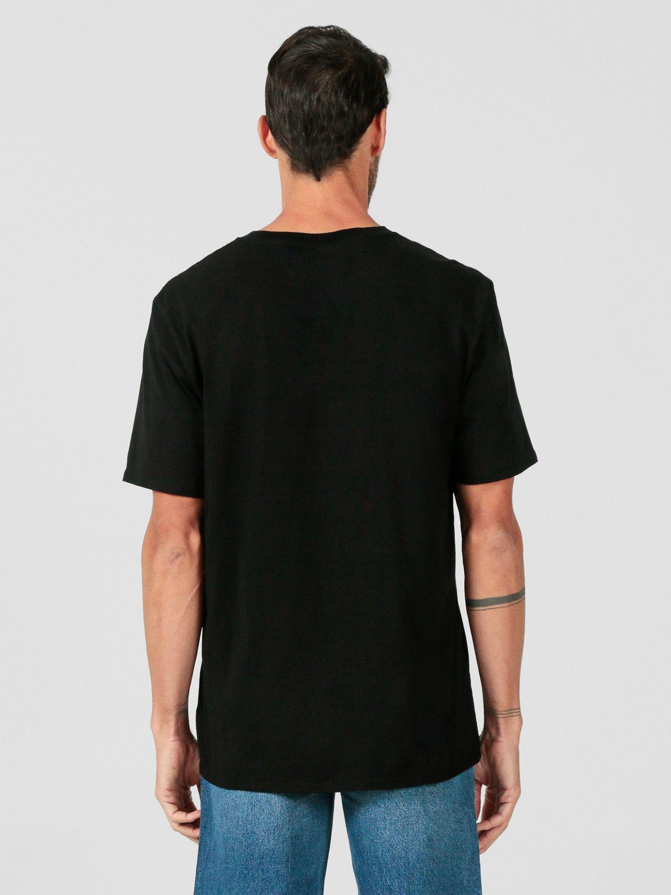 Polera con franjas estilo racing Negro Karl Lagerfeld-2