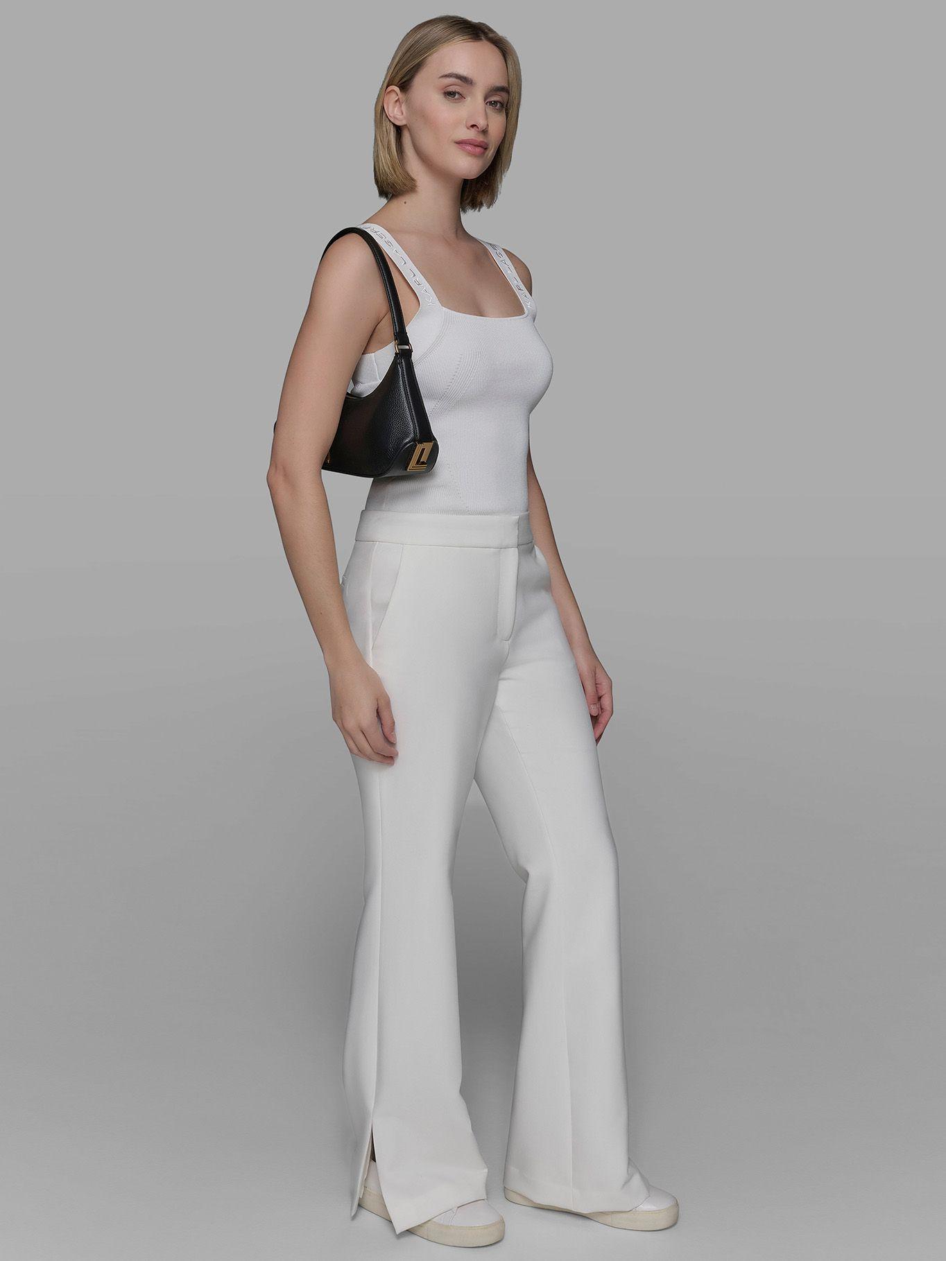 Cartera de hombro Arielle de cuero vacuno Negro Karl-6