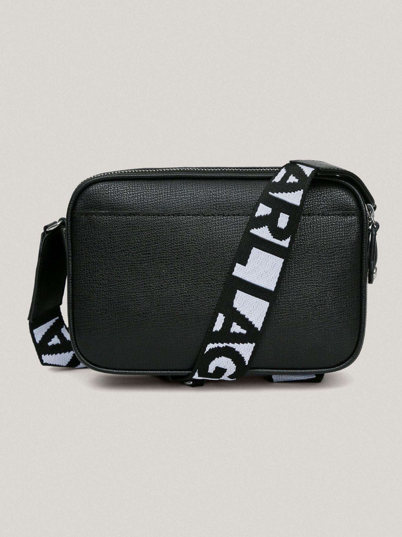 Cartera cruzada con llavero monedero - Maybelle Negra-2