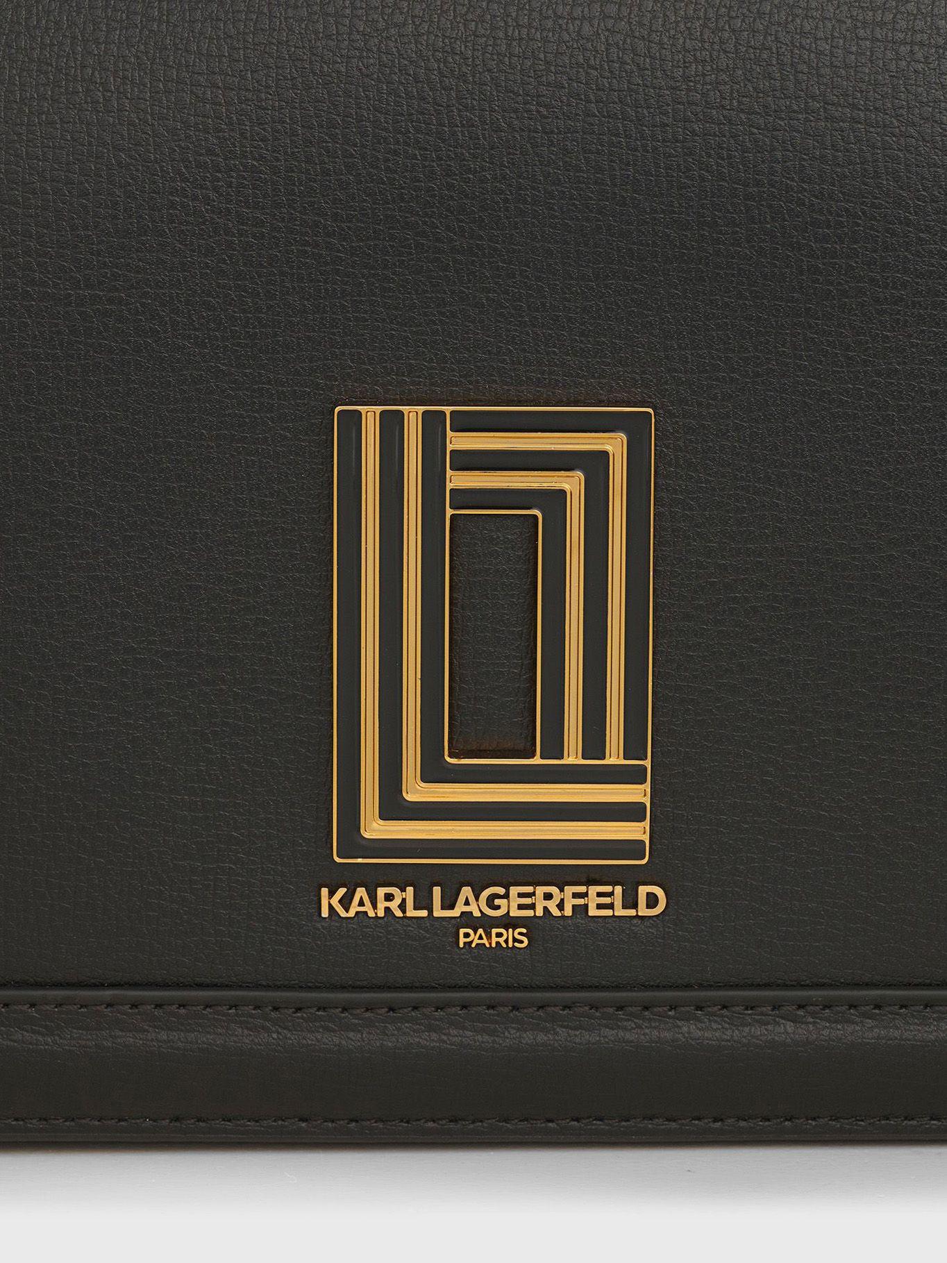 Cartera cruzada con solapa - Simone Negra-2