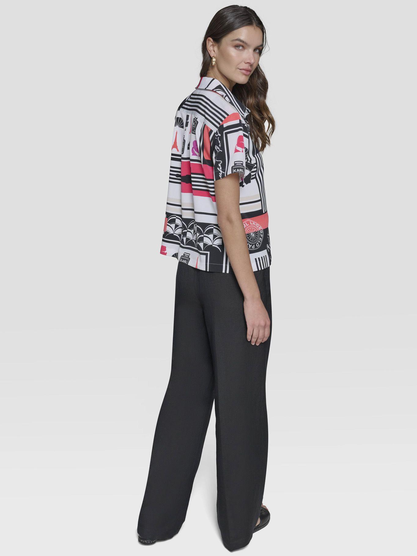 Camisa con estampado-2