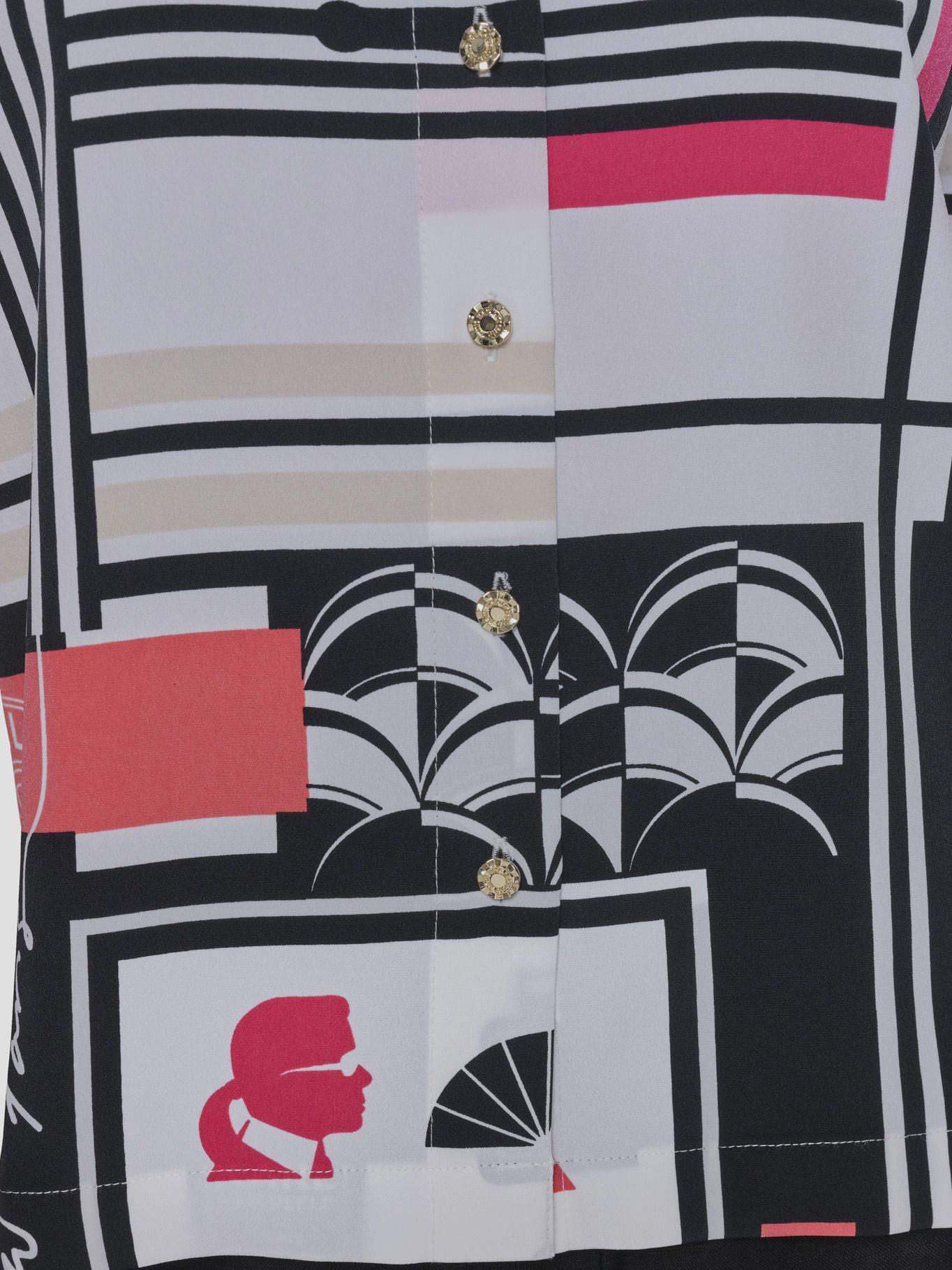 Camisa con estampado-5