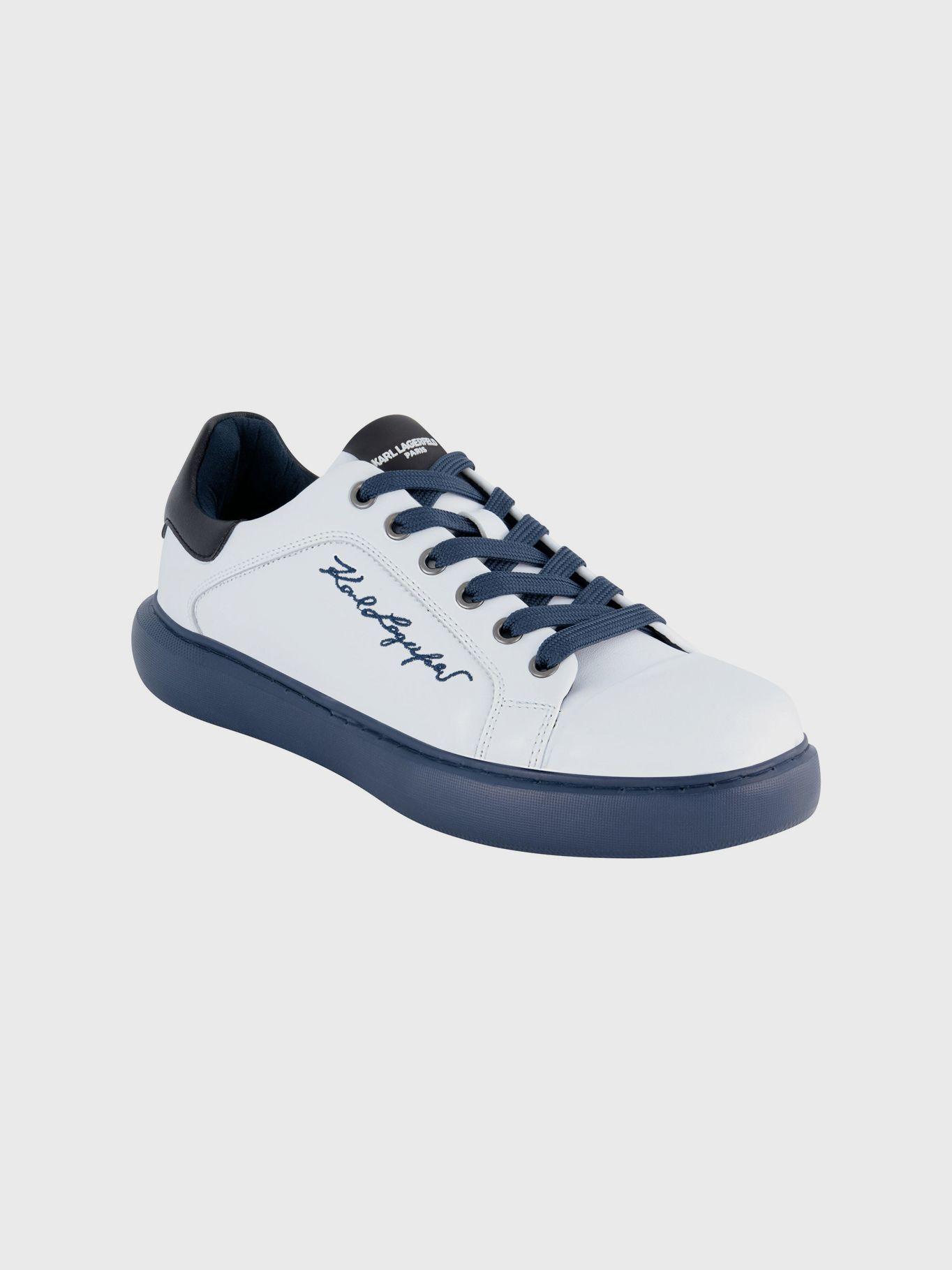 Zapatillas con firma de KARL bordada-2