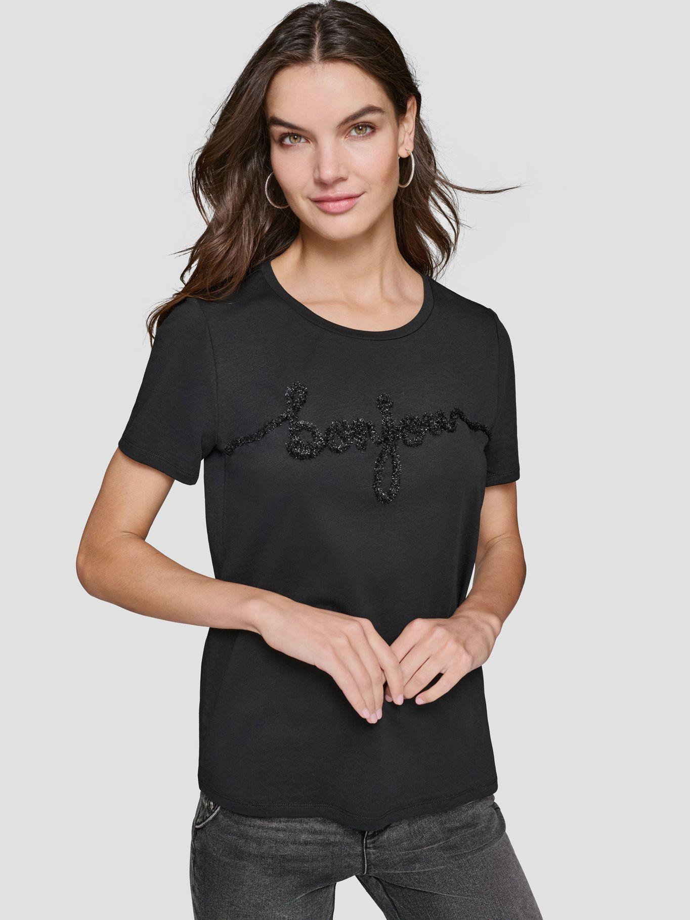 Polera con efecto afelpado-0