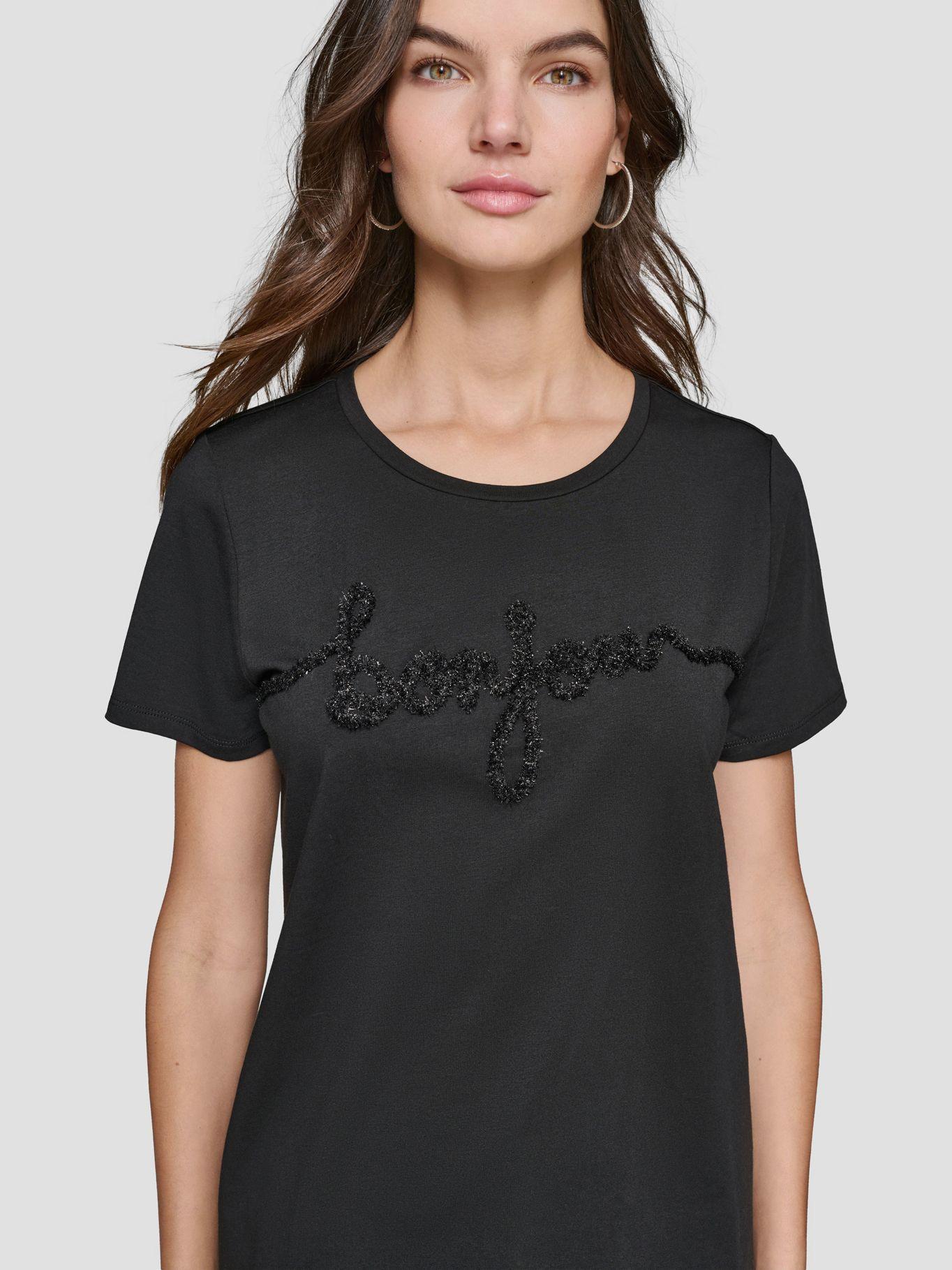 Polera con efecto afelpado-4