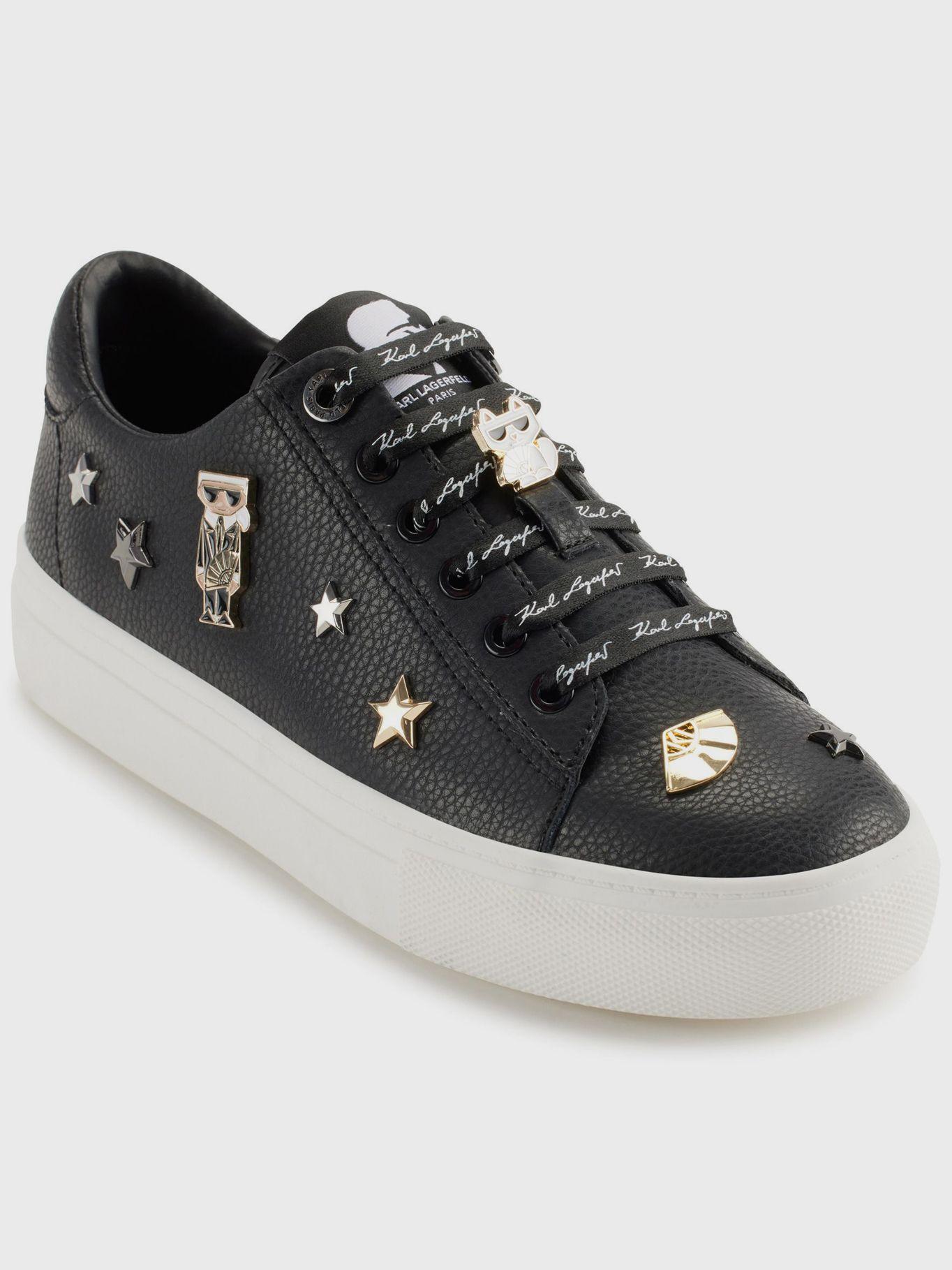 Zapatillas con pines - Cate fan Negras-0