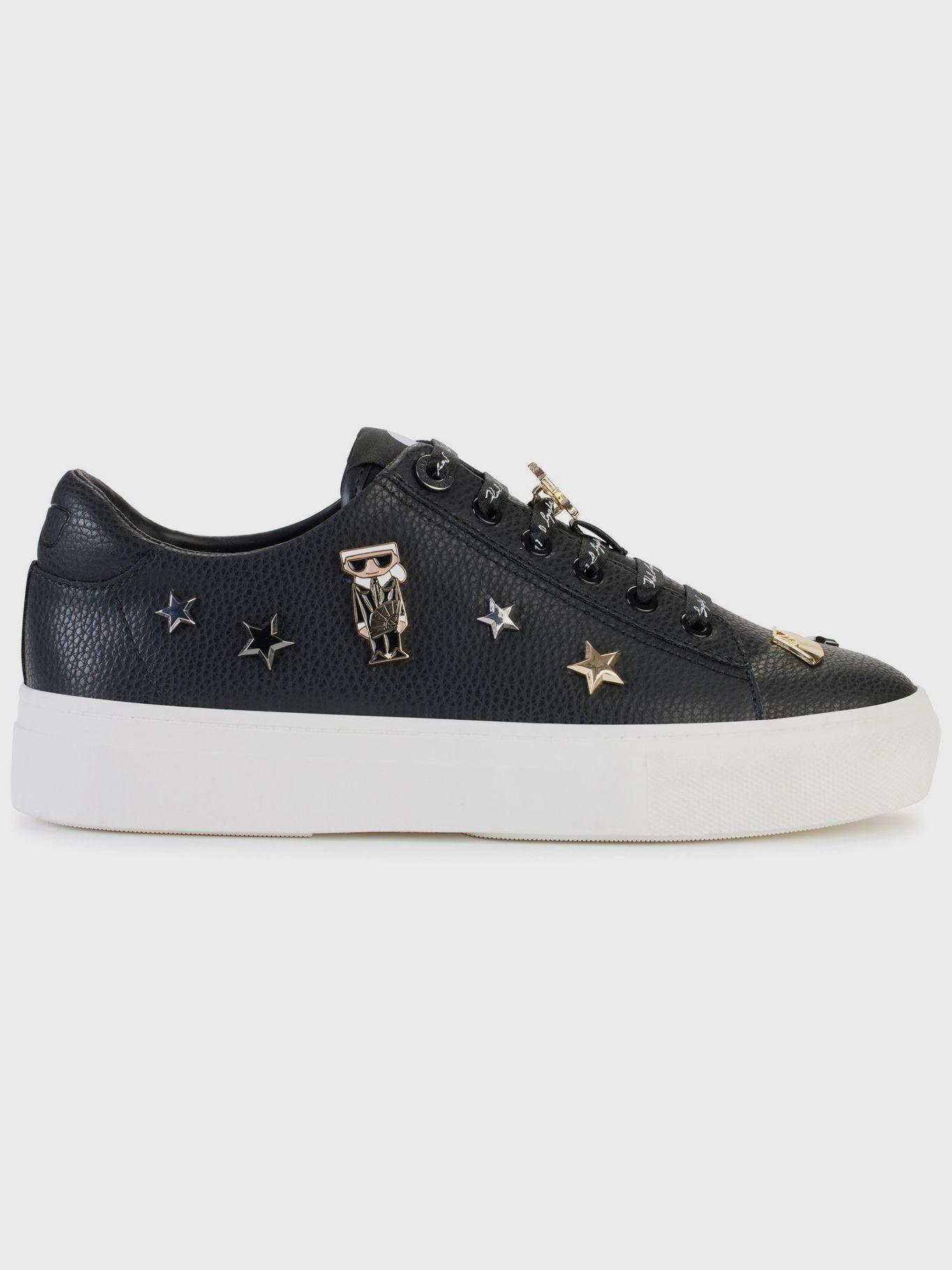 Zapatillas con pines - Cate fan Negras-4