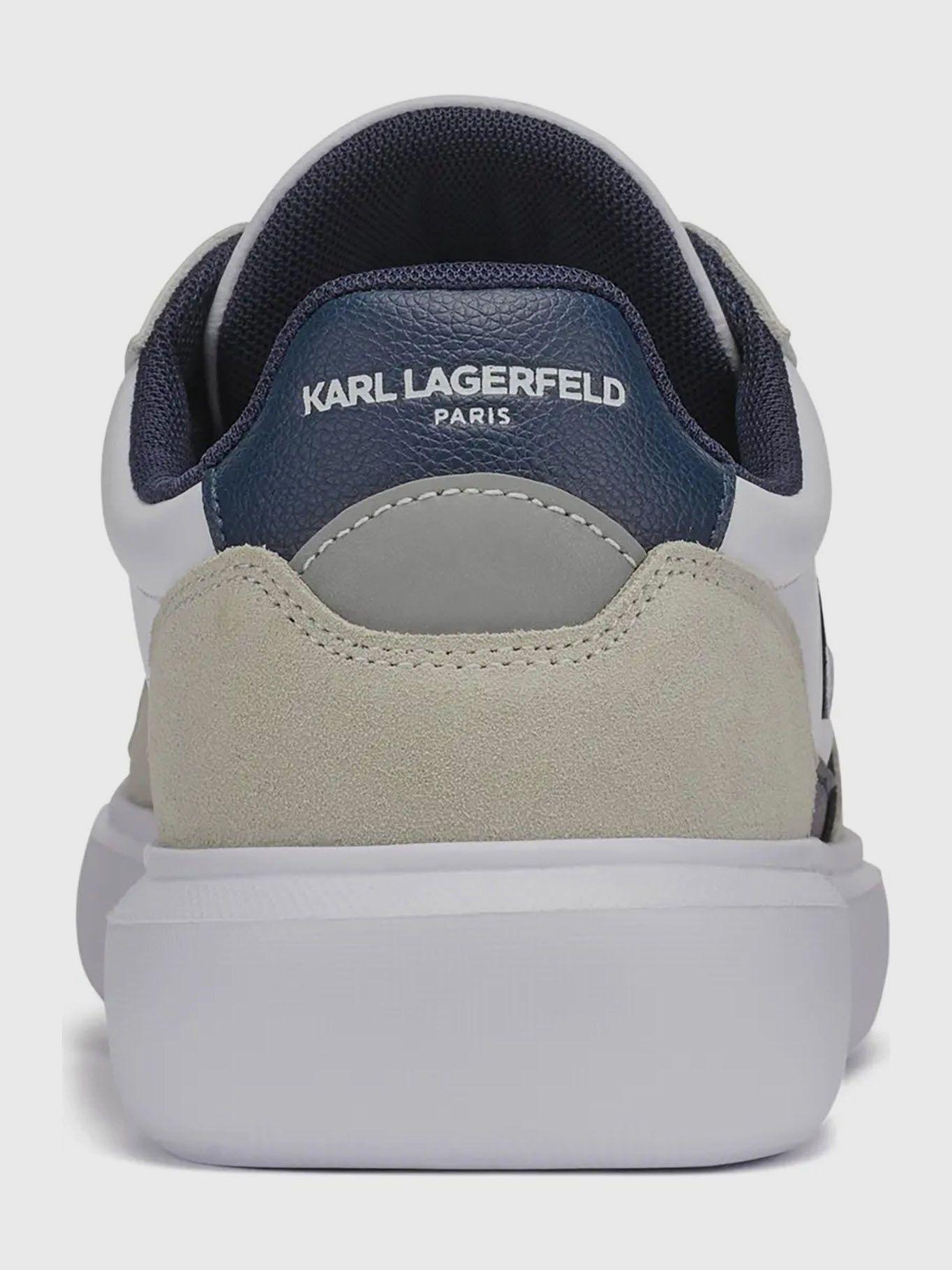 Zapatillas con logo del perfil de Karl Blanco Karl-1
