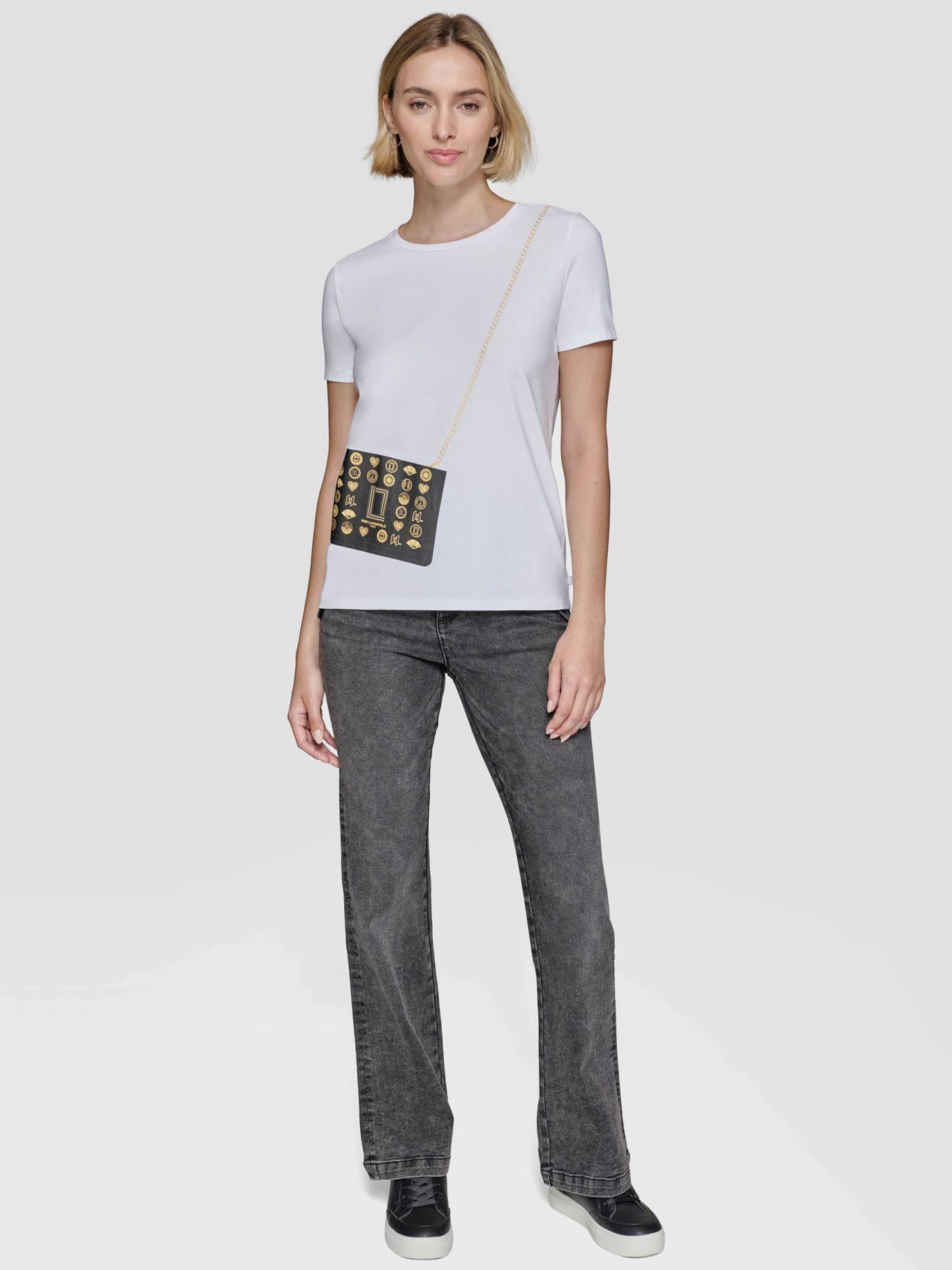 Polera con diseño de cartera cruzada-1
