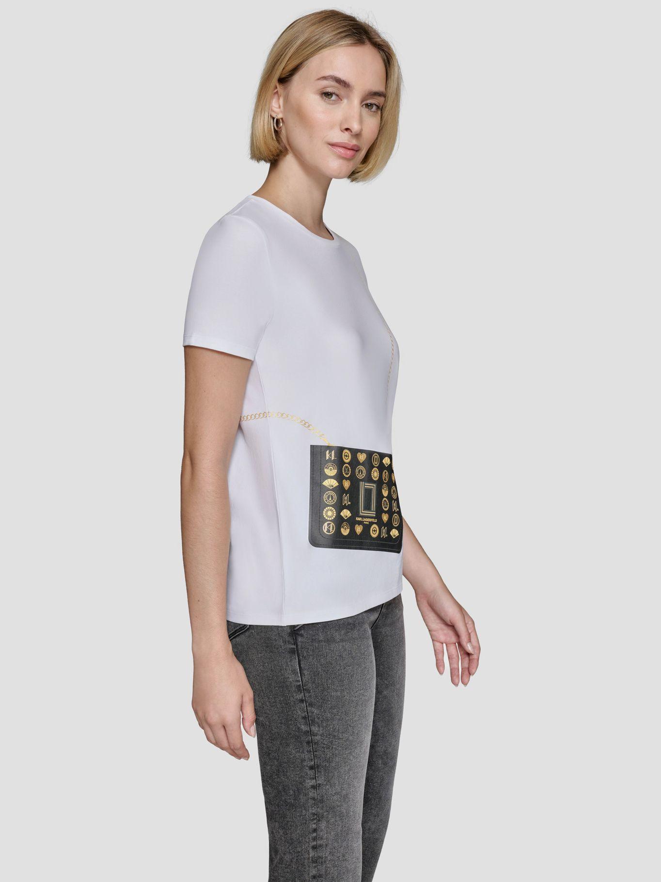 Polera con diseño de cartera cruzada-2