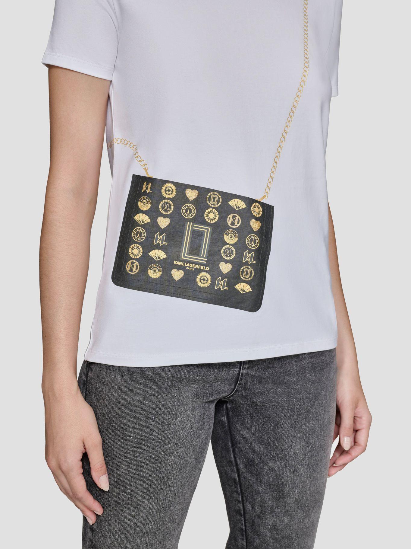 Polera con diseño de cartera cruzada-4
