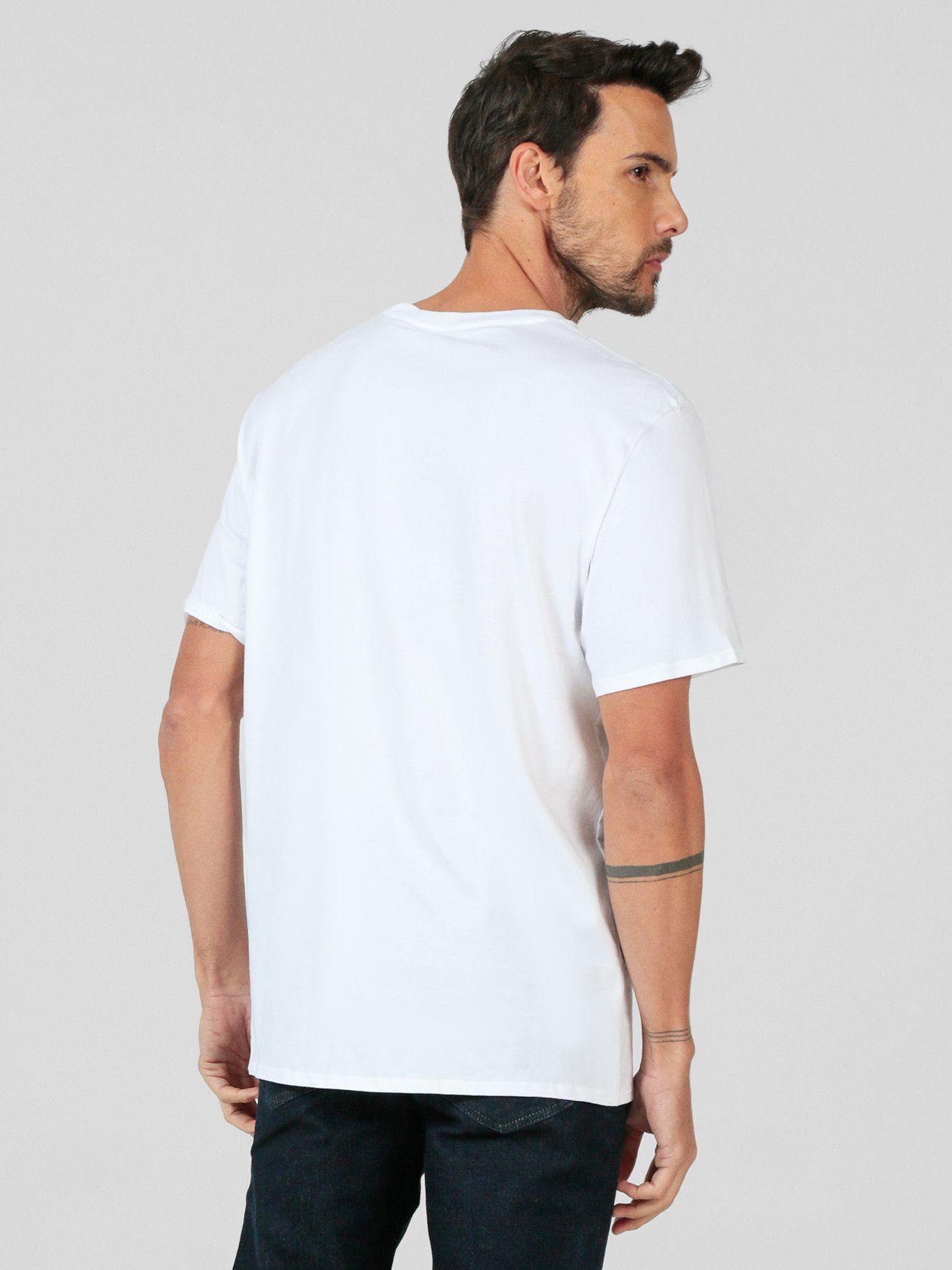 Polera Karl Armour con logo Blanco Karl Lagerfeld-2