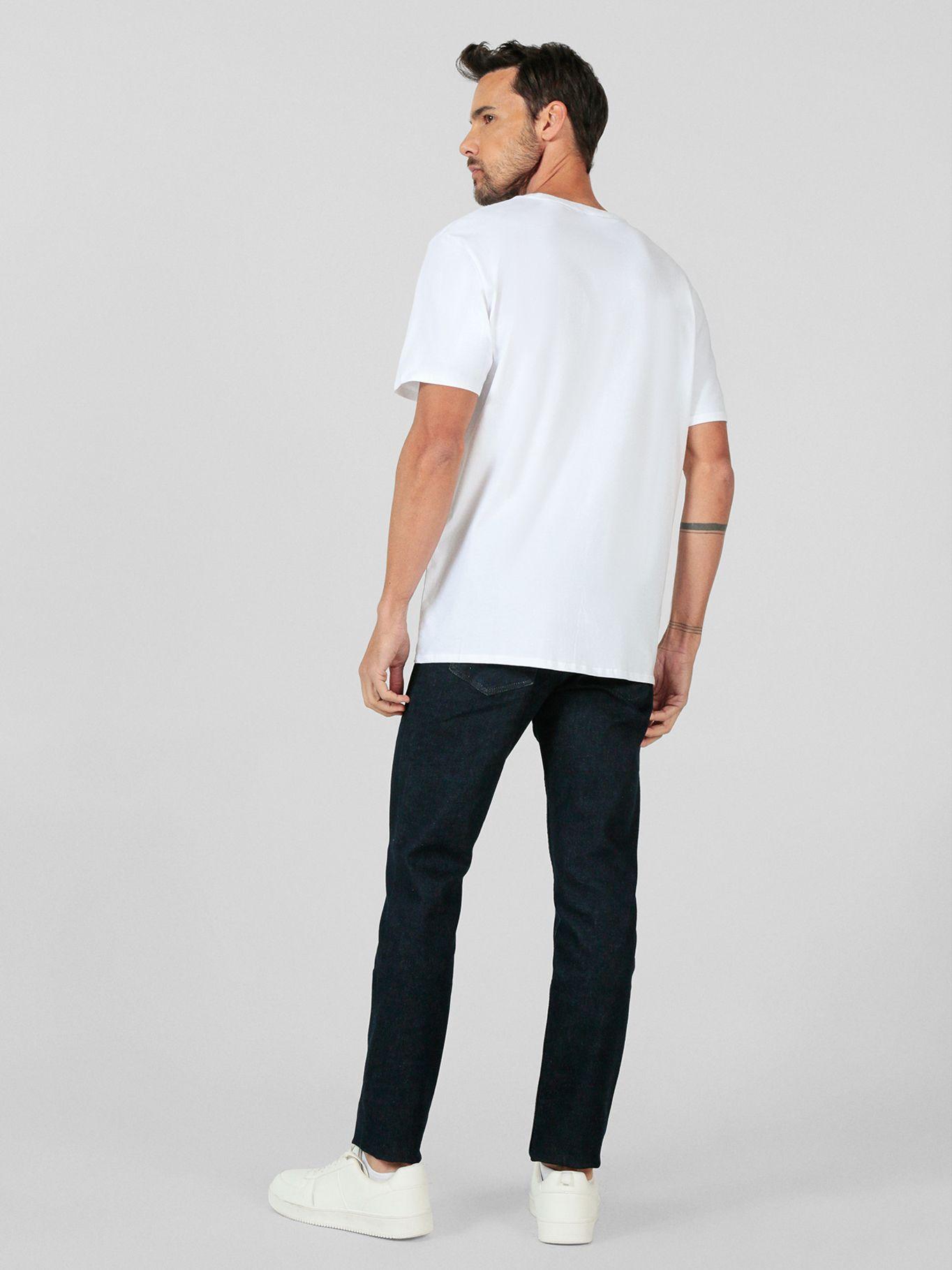 Polera Karl Armour con logo Blanco Karl Lagerfeld-3