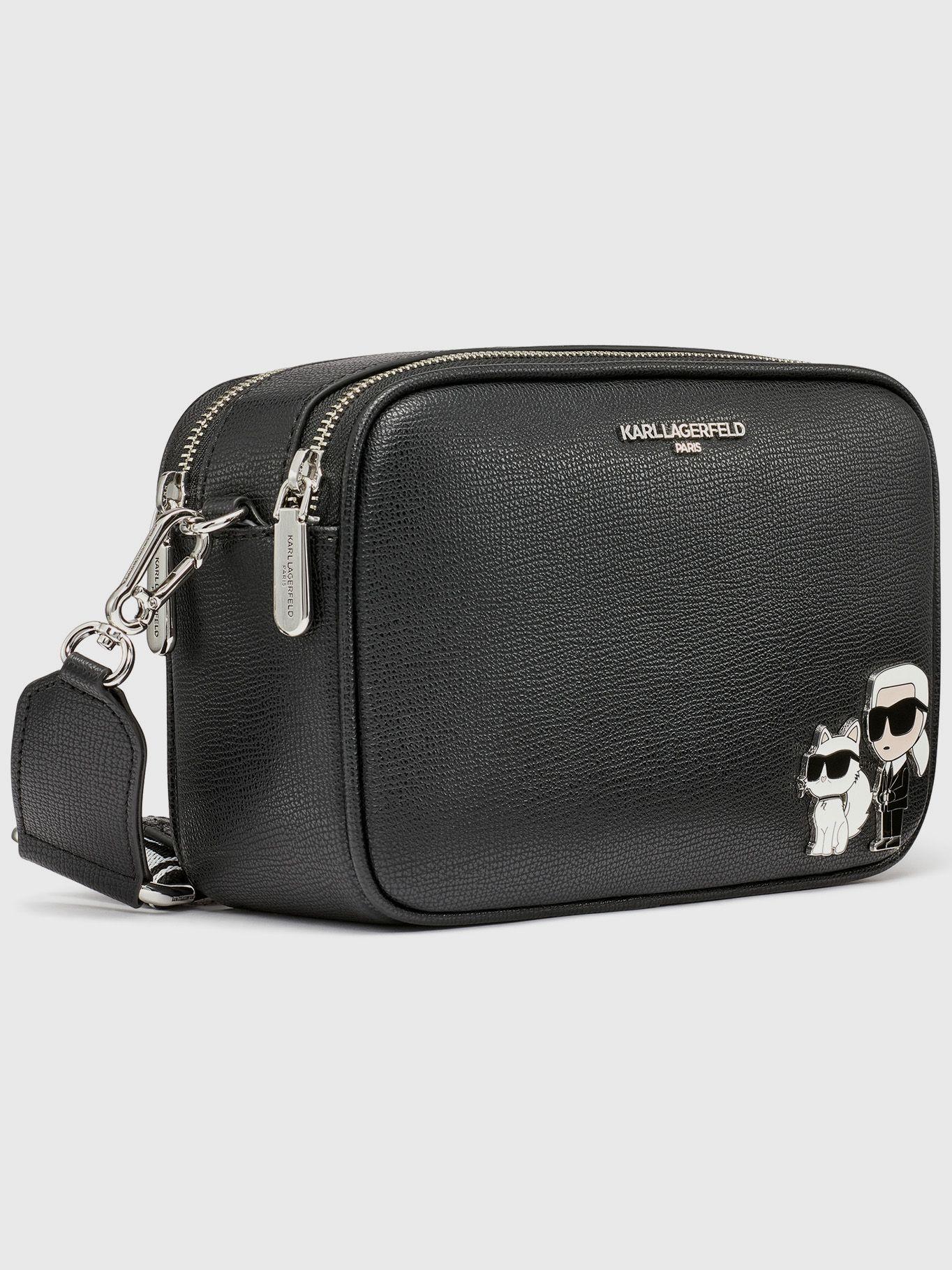 Cartera Maybelle cruzada - Negro Karl Lagerfeld-4