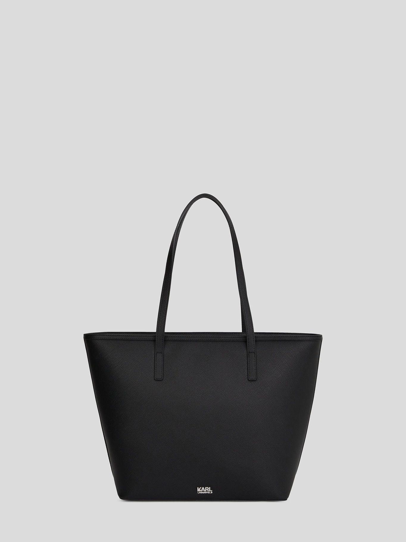 Cartera shopper Ikon Negro Karl Lagerfeld-1