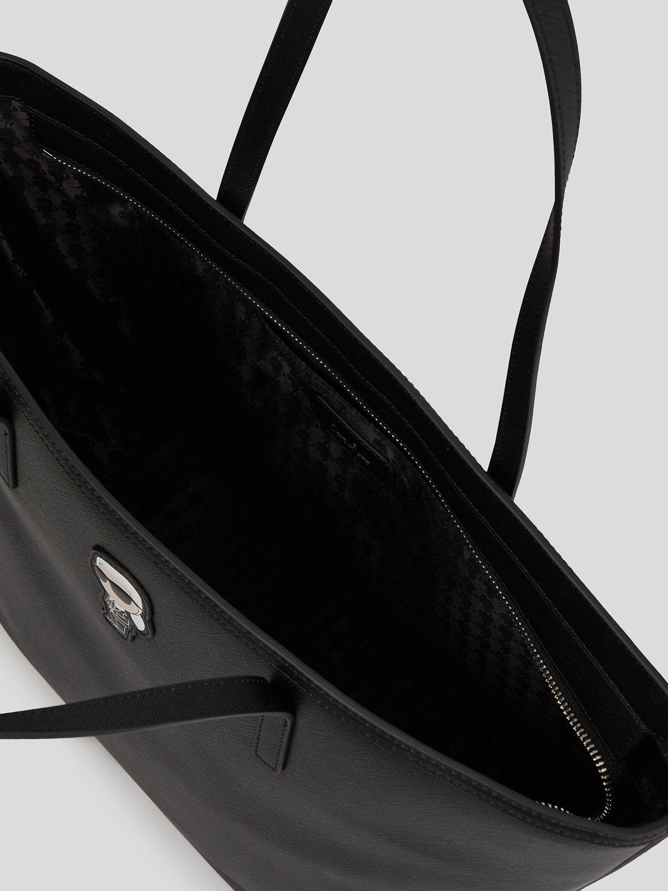 Cartera shopper Ikon Negro Karl Lagerfeld-2