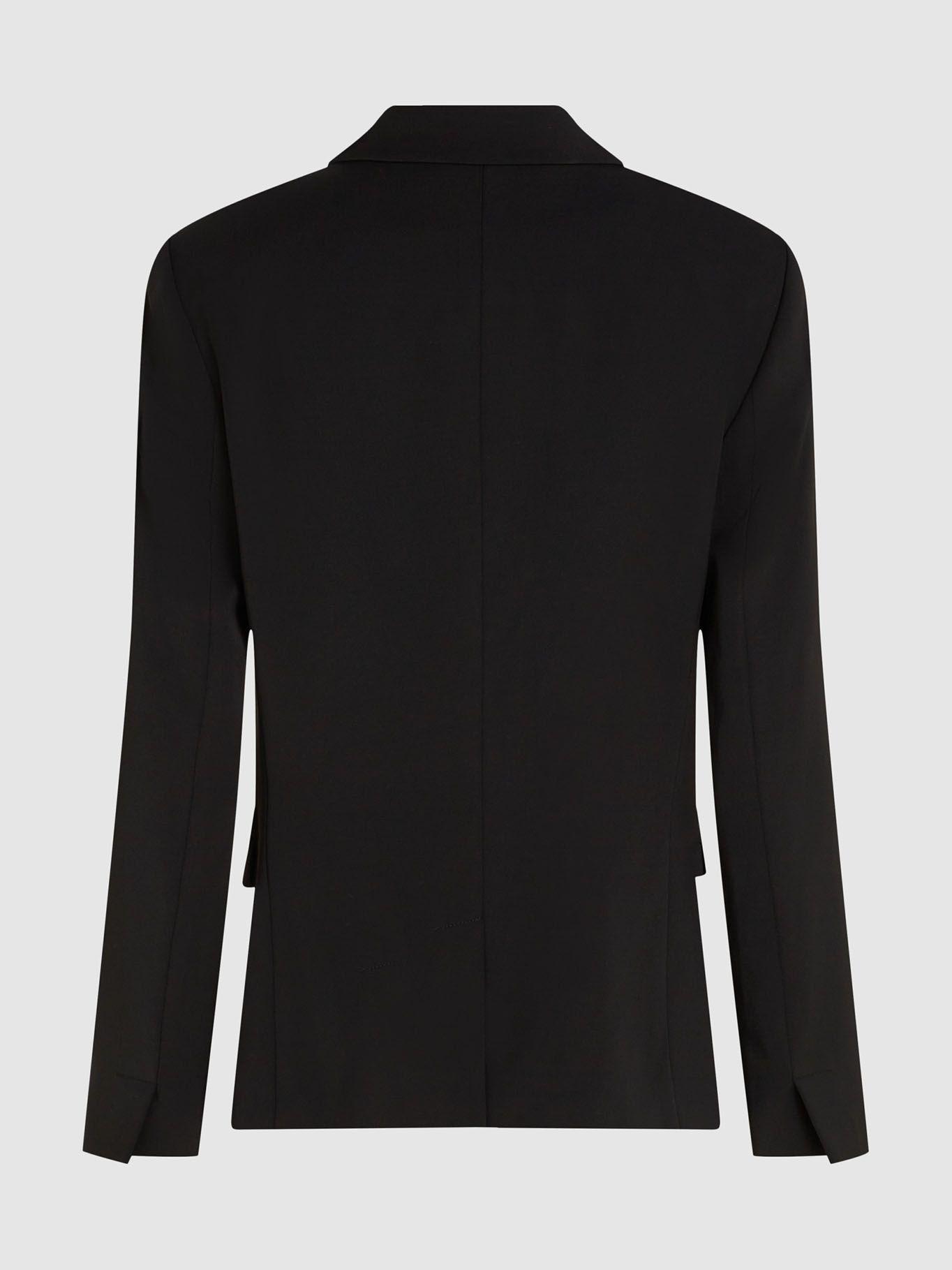 Blazer con doble botonadura tipo tailored Negro Karl-1