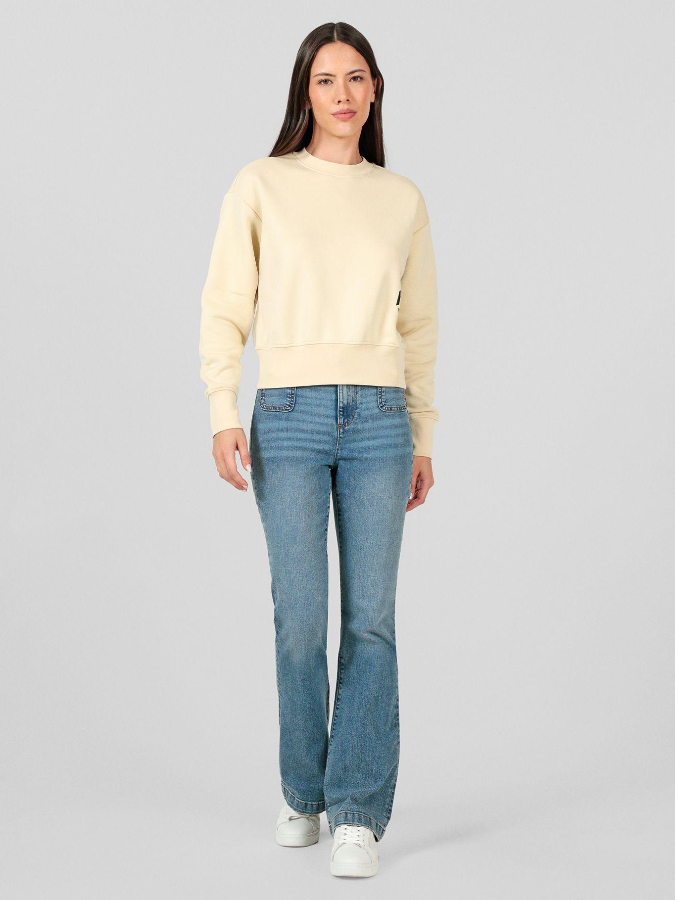 Polerón regular con monograma Beige Karl Lagerfeld-1