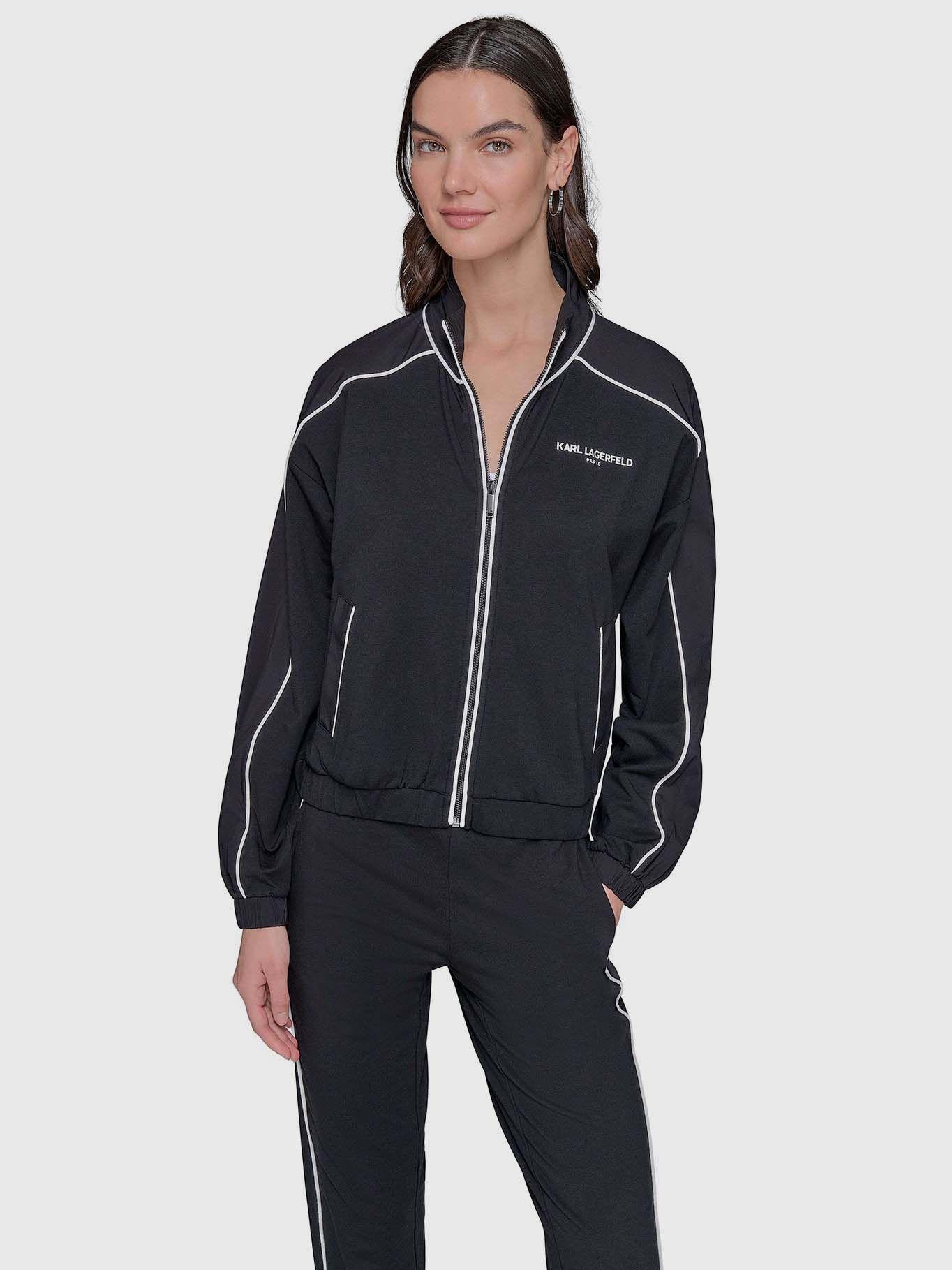 Chaqueta colorblock Negro Karl Lagerfeld-0