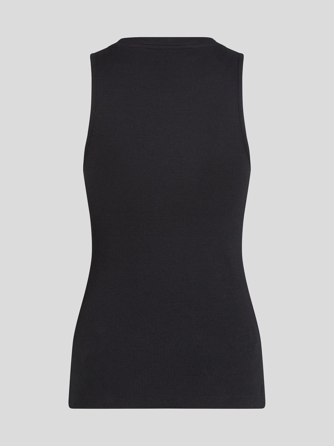 Polera essential sin mangas Negro Karl Lagerfeld-1