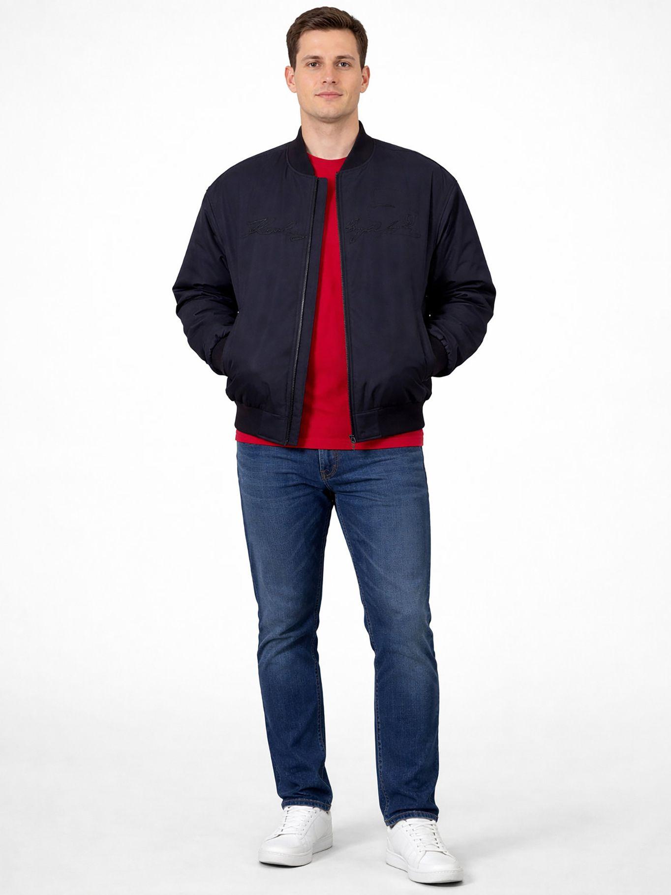 Chaqueta bomber cameo Negro Karl Lagerfeld-1