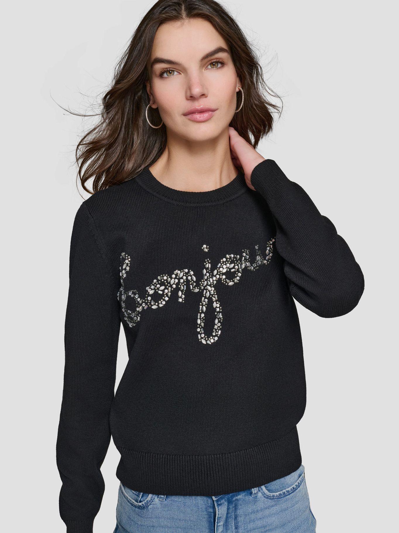 Sweater bonjour con cristales-0