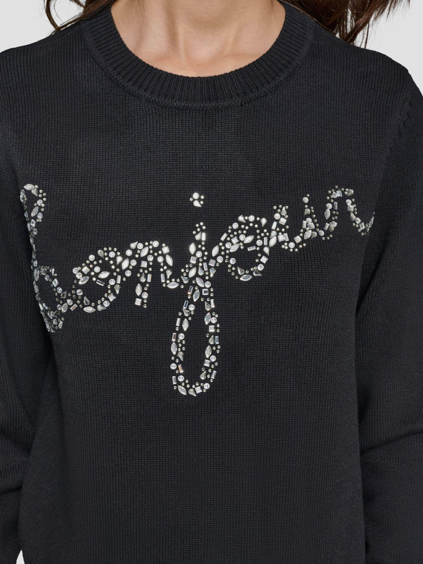 Sweater bonjour con cristales-4
