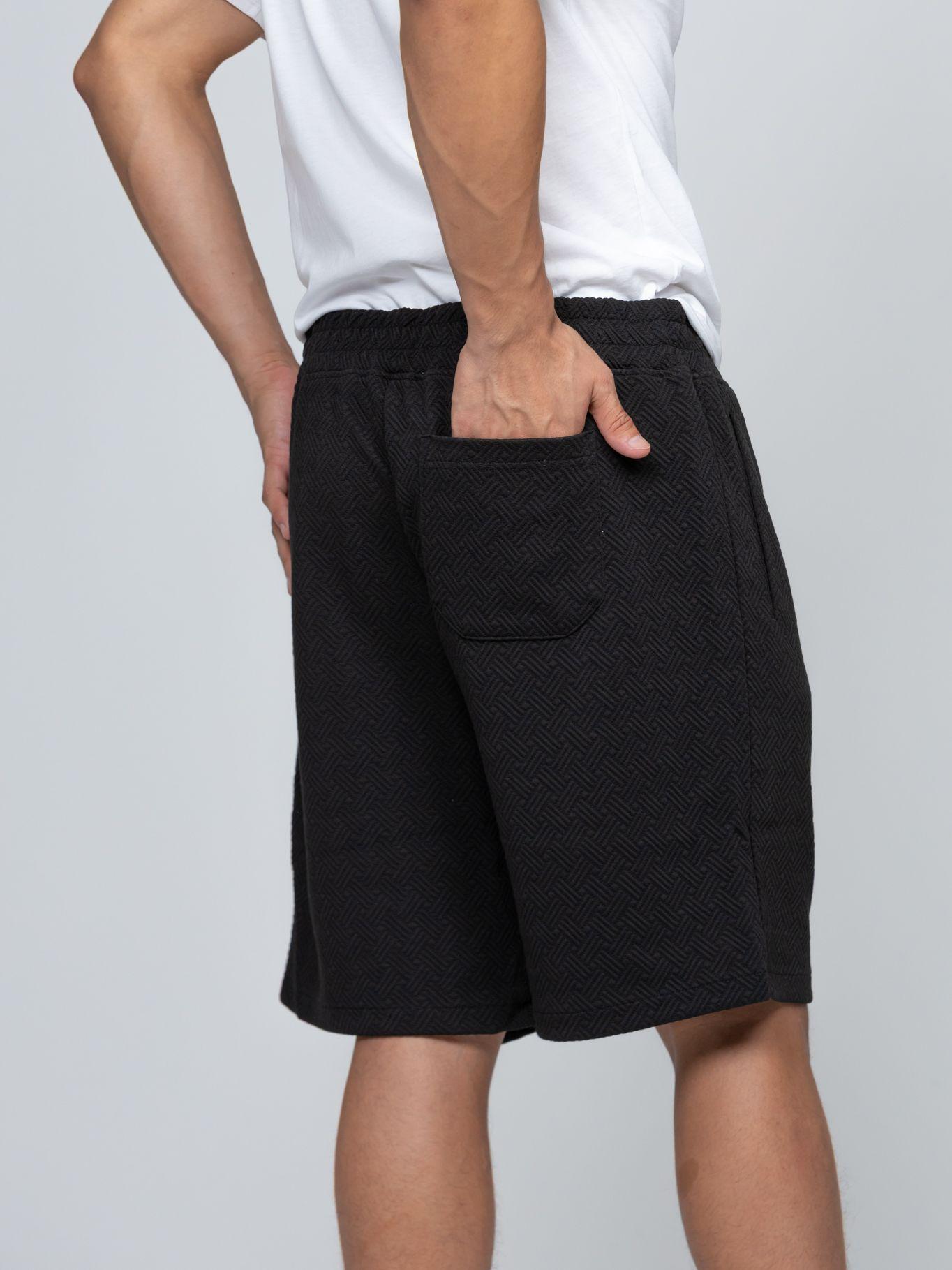 Short de punto Negro Karl Lagerfeld-1