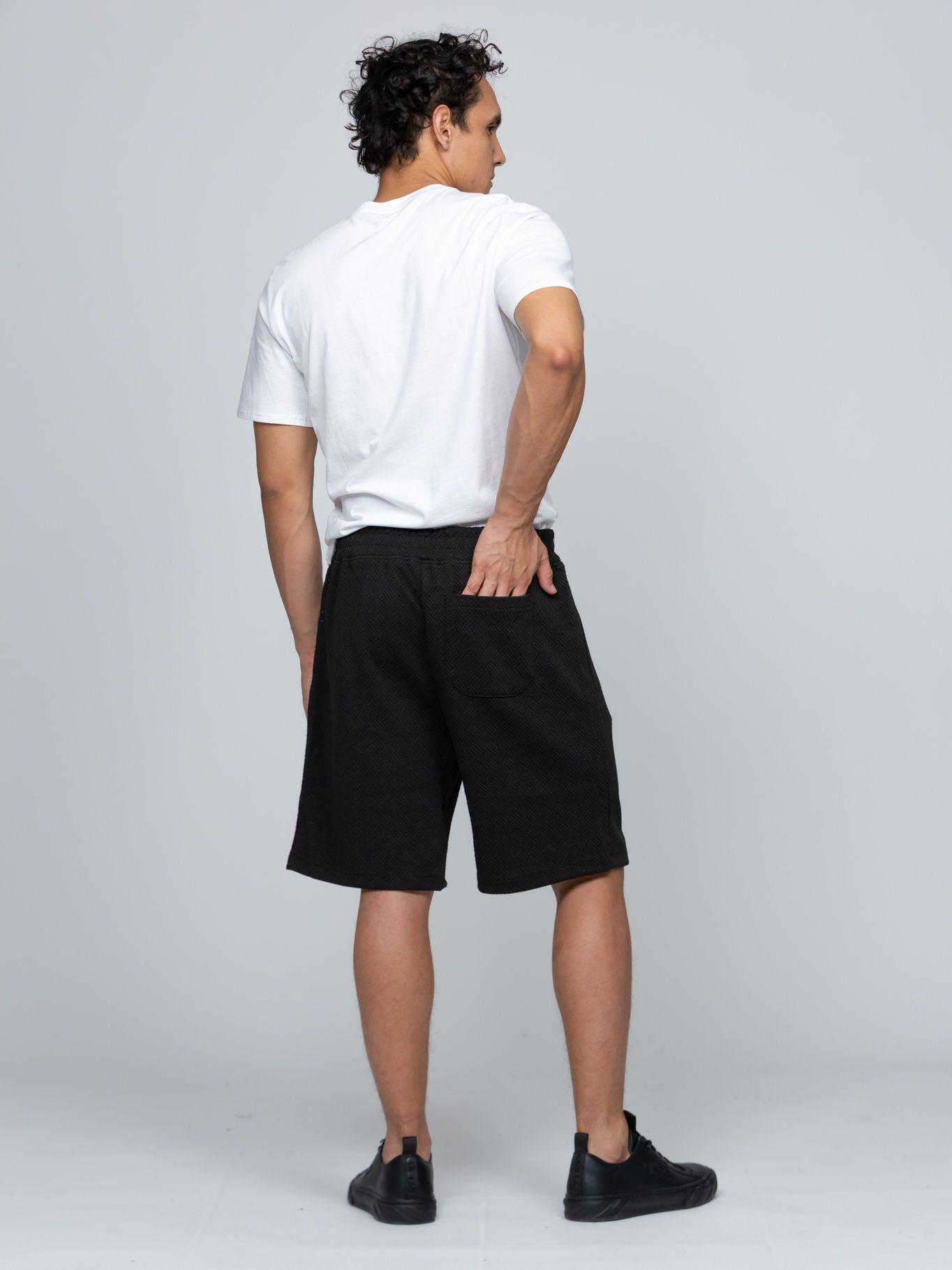 Short de punto Negro Karl Lagerfeld-2