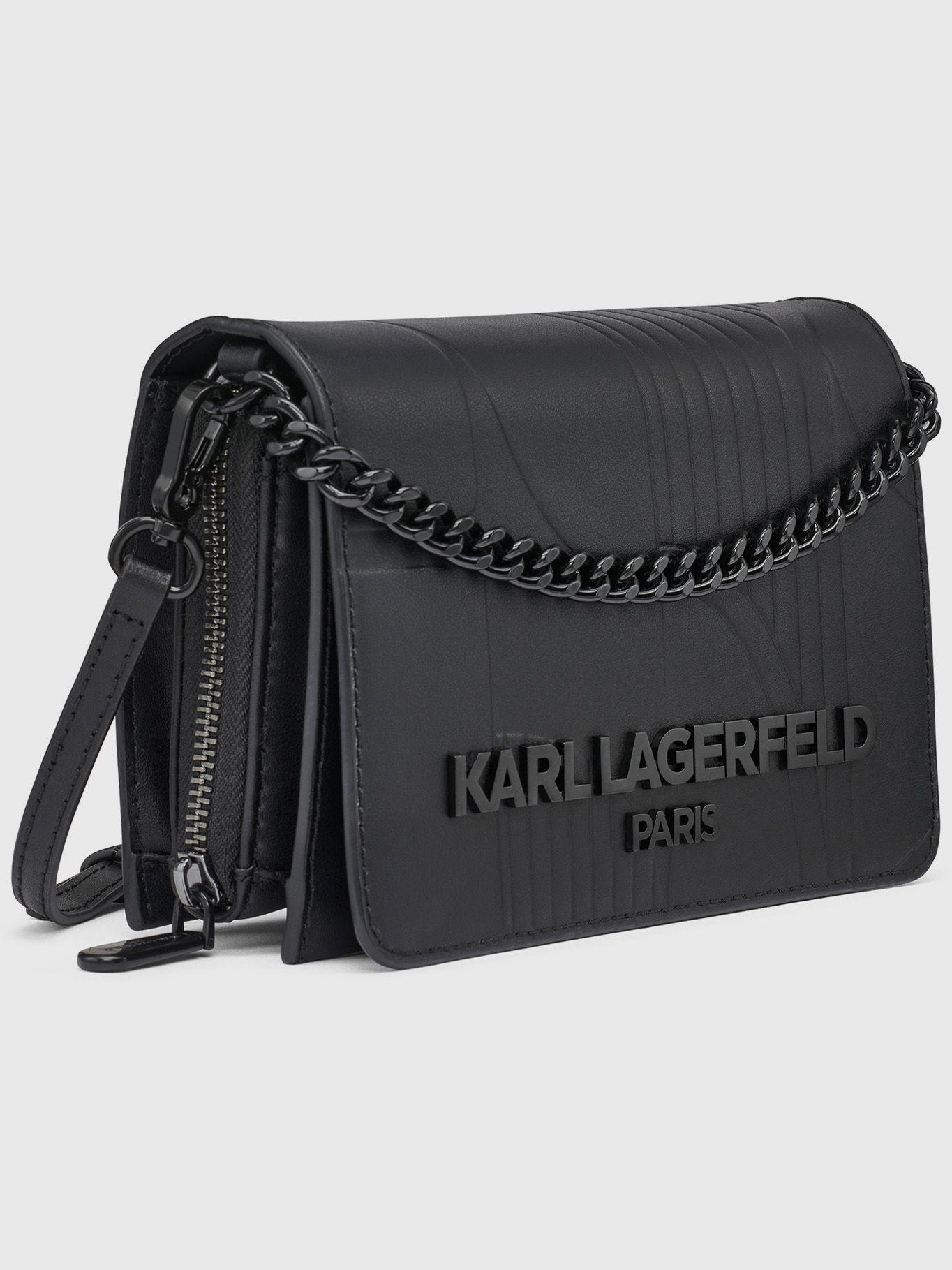 Cartera cruzada - Lourdes Negro Karl Lagerfeld-4