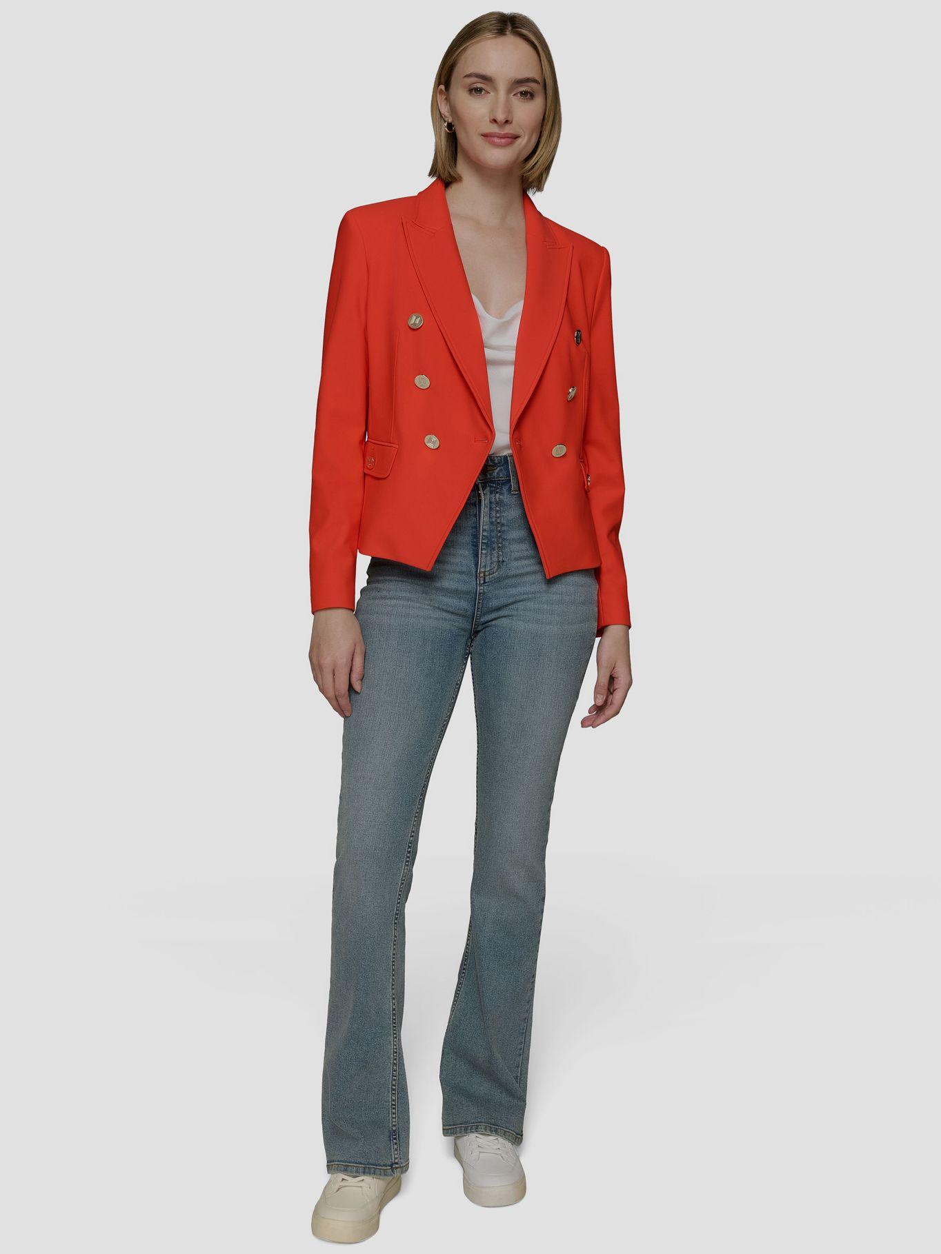 Chaqueta elegante corta Rojo Karl Lagerfeld-1