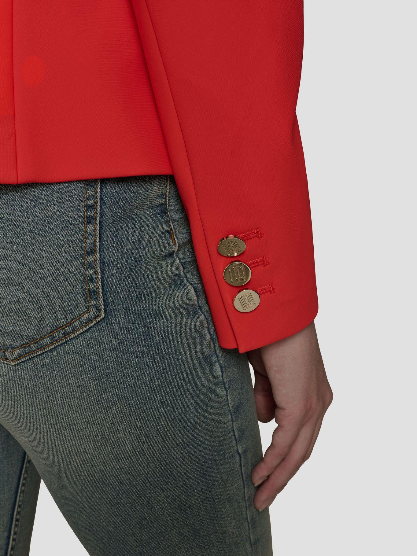 Chaqueta elegante corta Rojo Karl Lagerfeld-5