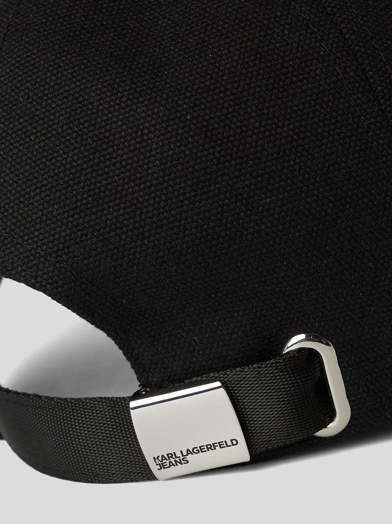 Jockey con parche - goma Negro Karl Lagerfeld-4