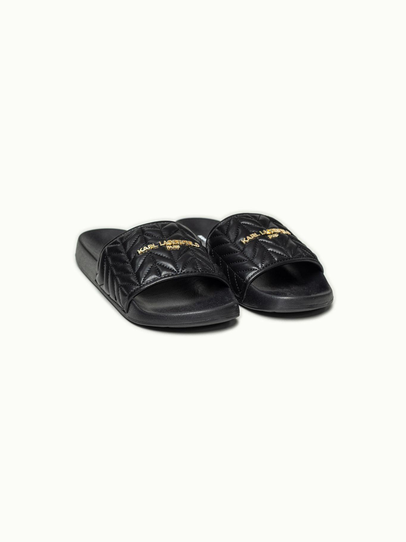 Sandalias Zo Logoblack acolchadas Negro Karl Lagerfeld-0