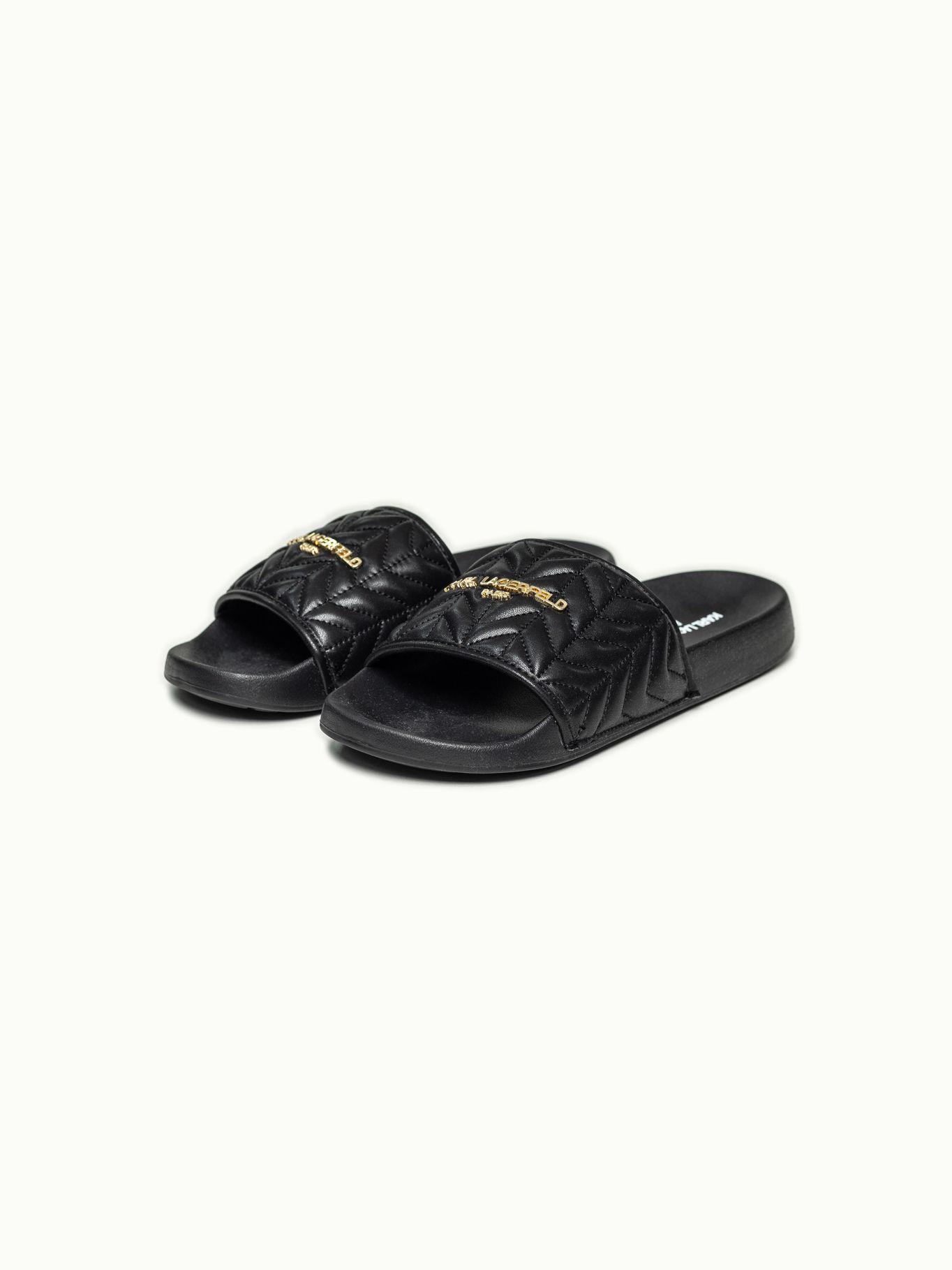 Sandalias Zo Logoblack acolchadas Negro Karl Lagerfeld-1