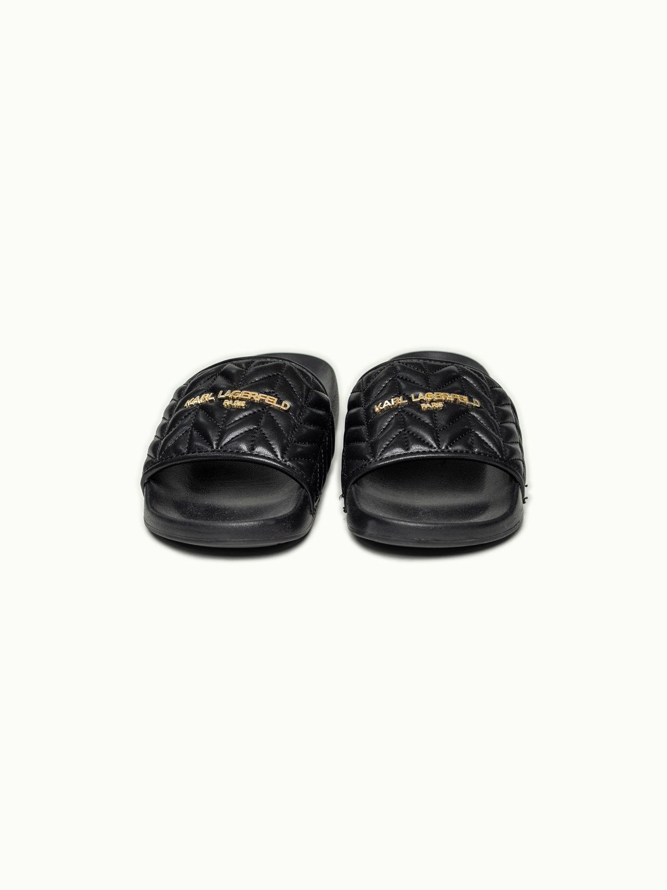 Sandalias Zo Logoblack acolchadas Negro Karl Lagerfeld-3