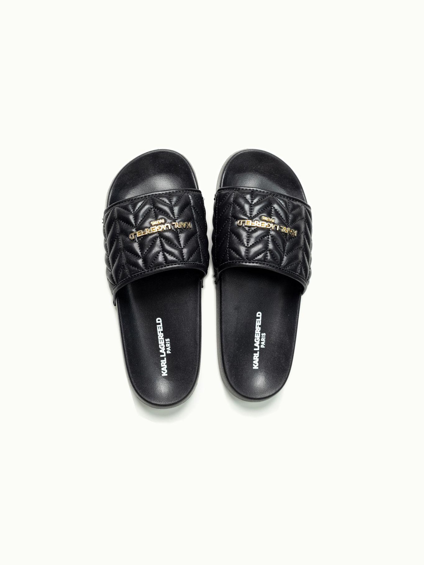 Sandalias Zo Logoblack acolchadas Negro Karl Lagerfeld-4