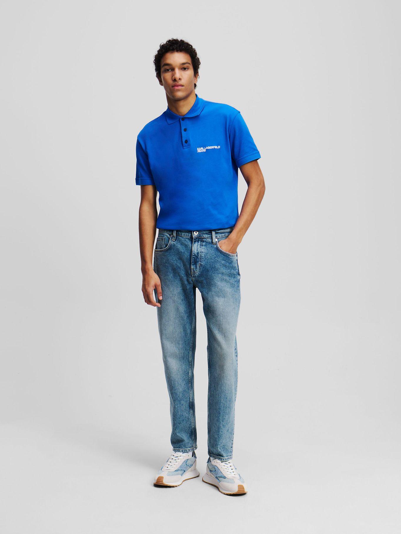 Jeans tapered Azul Karl Lagerfeld-0