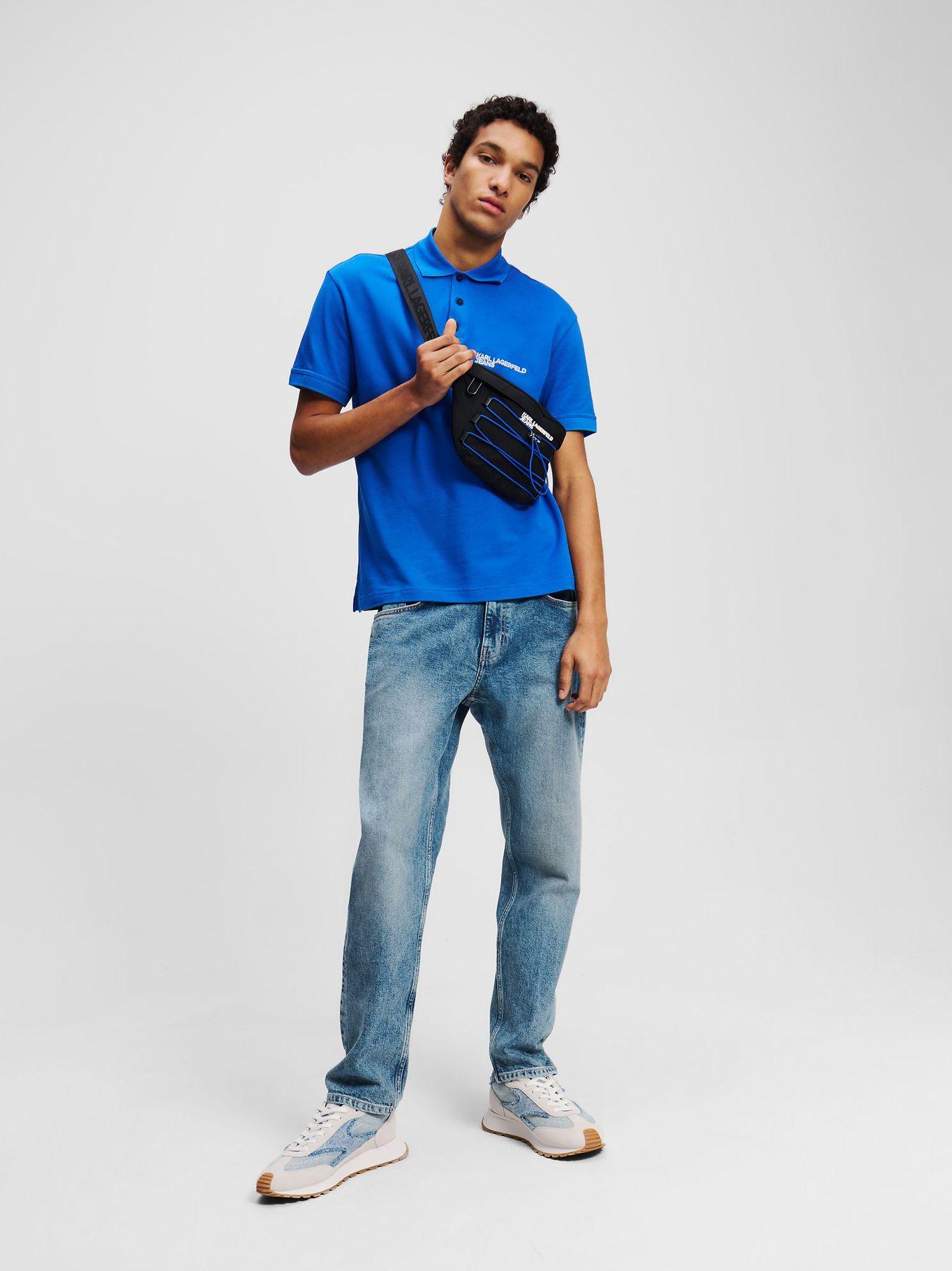 Jeans tapered Azul Karl Lagerfeld-3